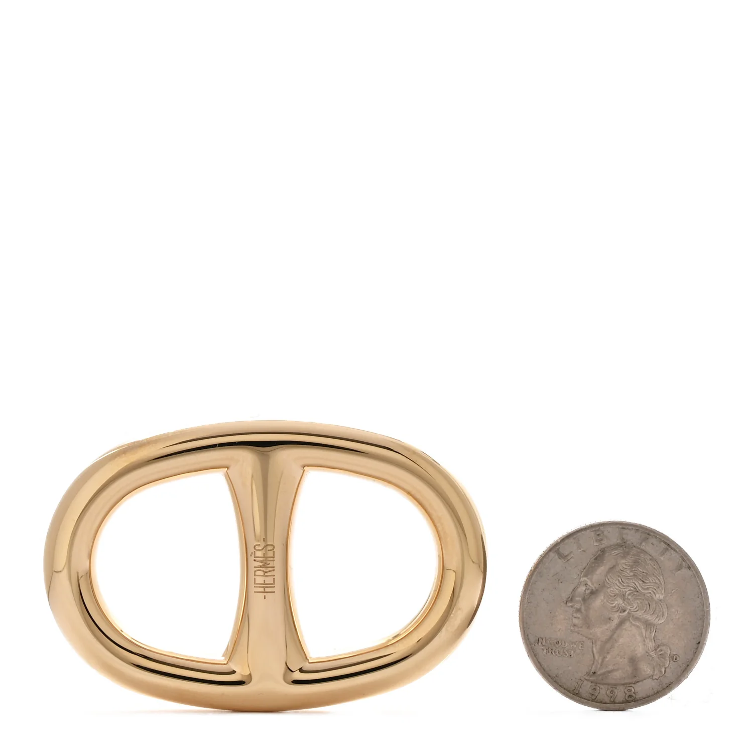 Permabrass Chaine D'ancre Scarf Ring - Image 2