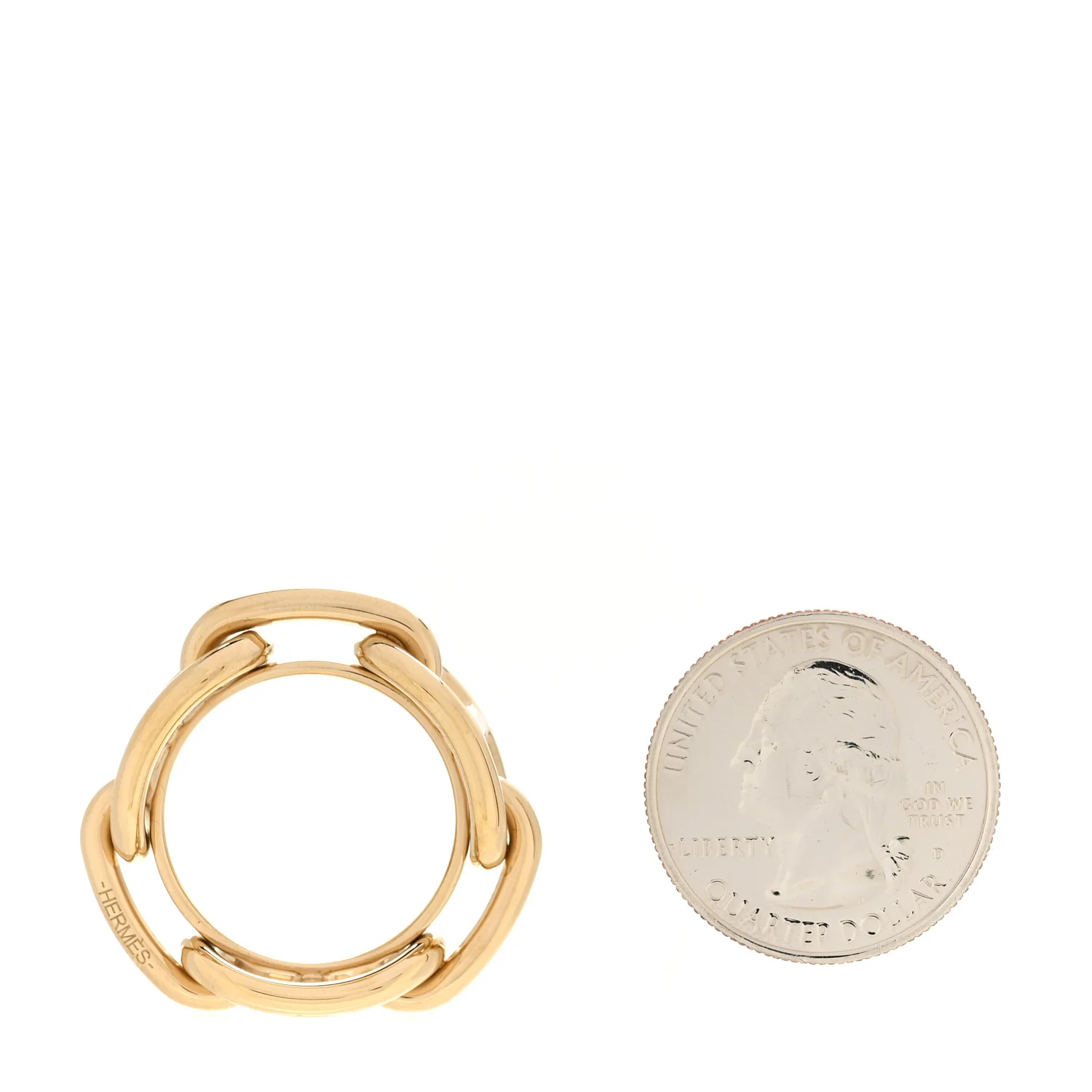 Permabrass Regate Scarf Ring - Image 2