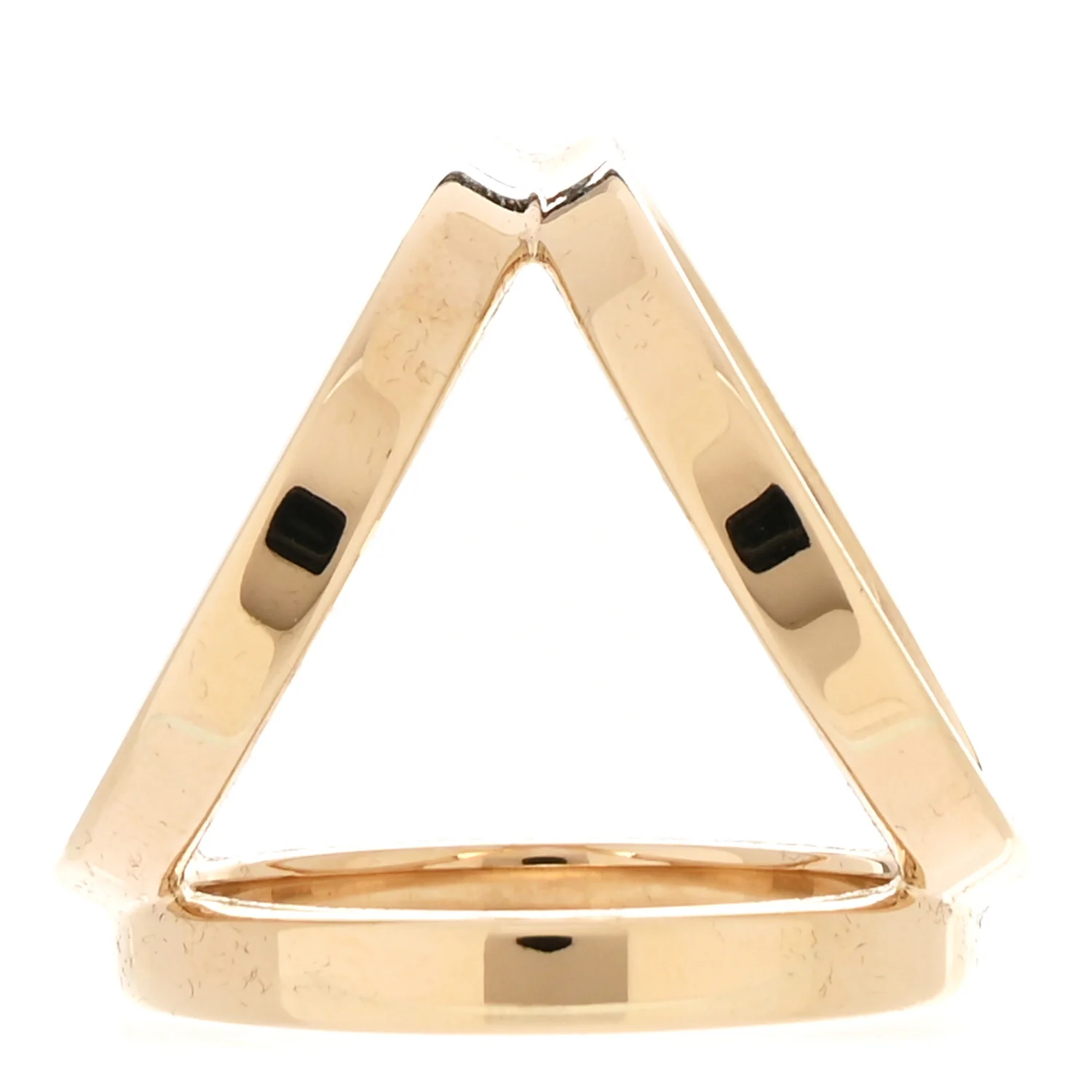 Permabrass Trio Scarf Ring