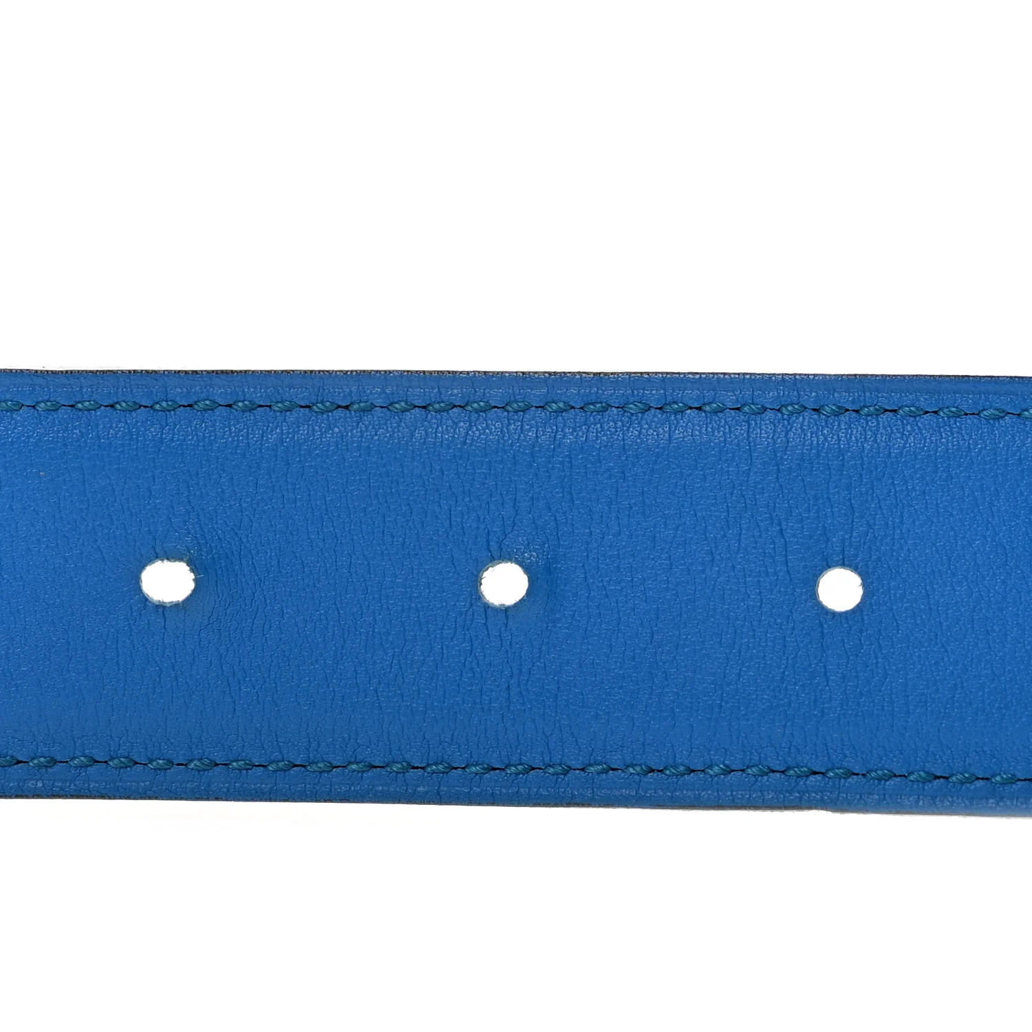 Polo Bullskin Swift 32mm Enamel Quizz H Belt 85 34 Macassar Bleu Hydra - Image 4