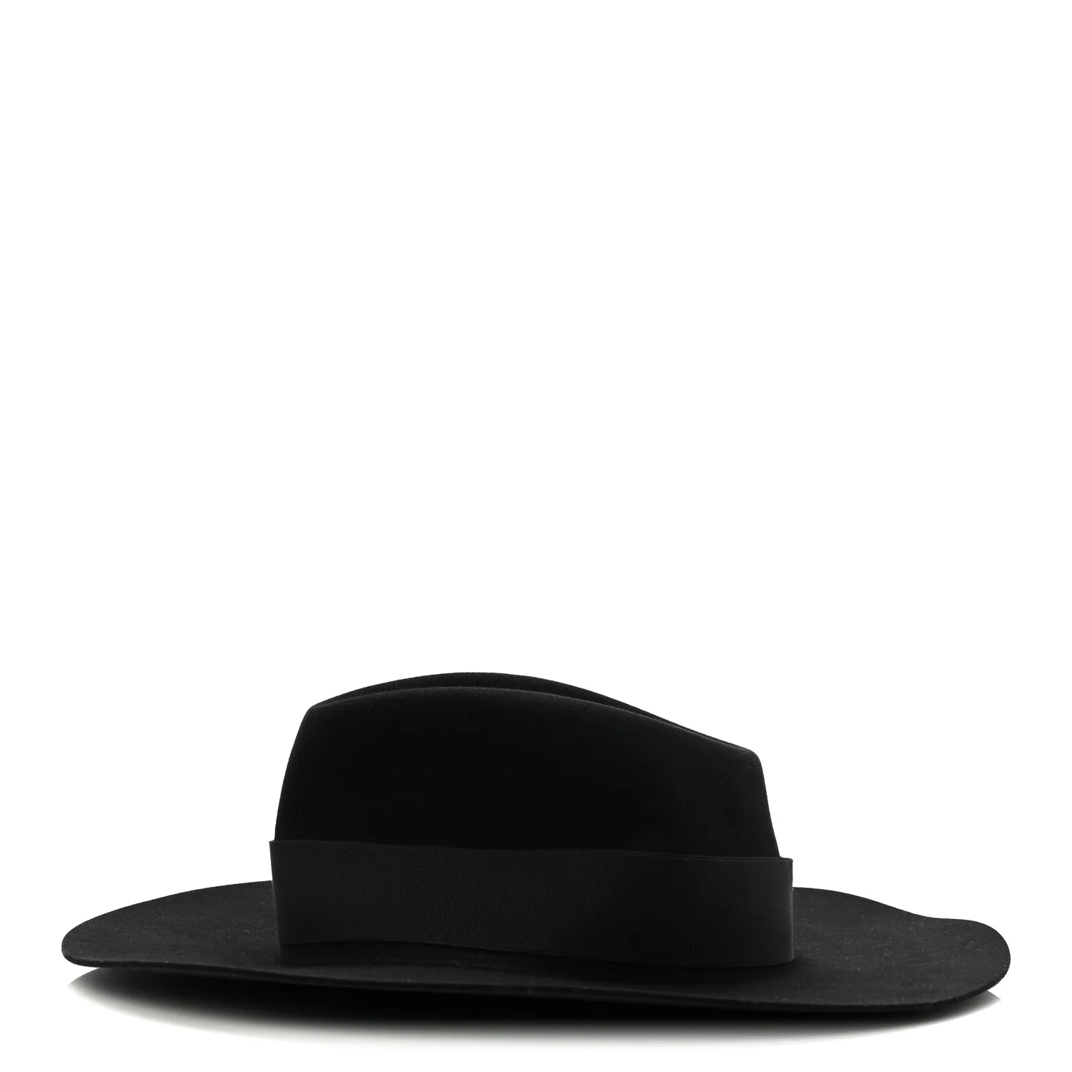 Rabbit Felt Faubourg Brides De Gala Hat 58 Black - Image 4