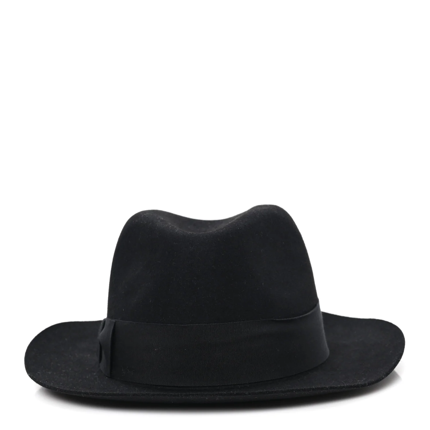 Rabbit Felt Hat Black - Image 3