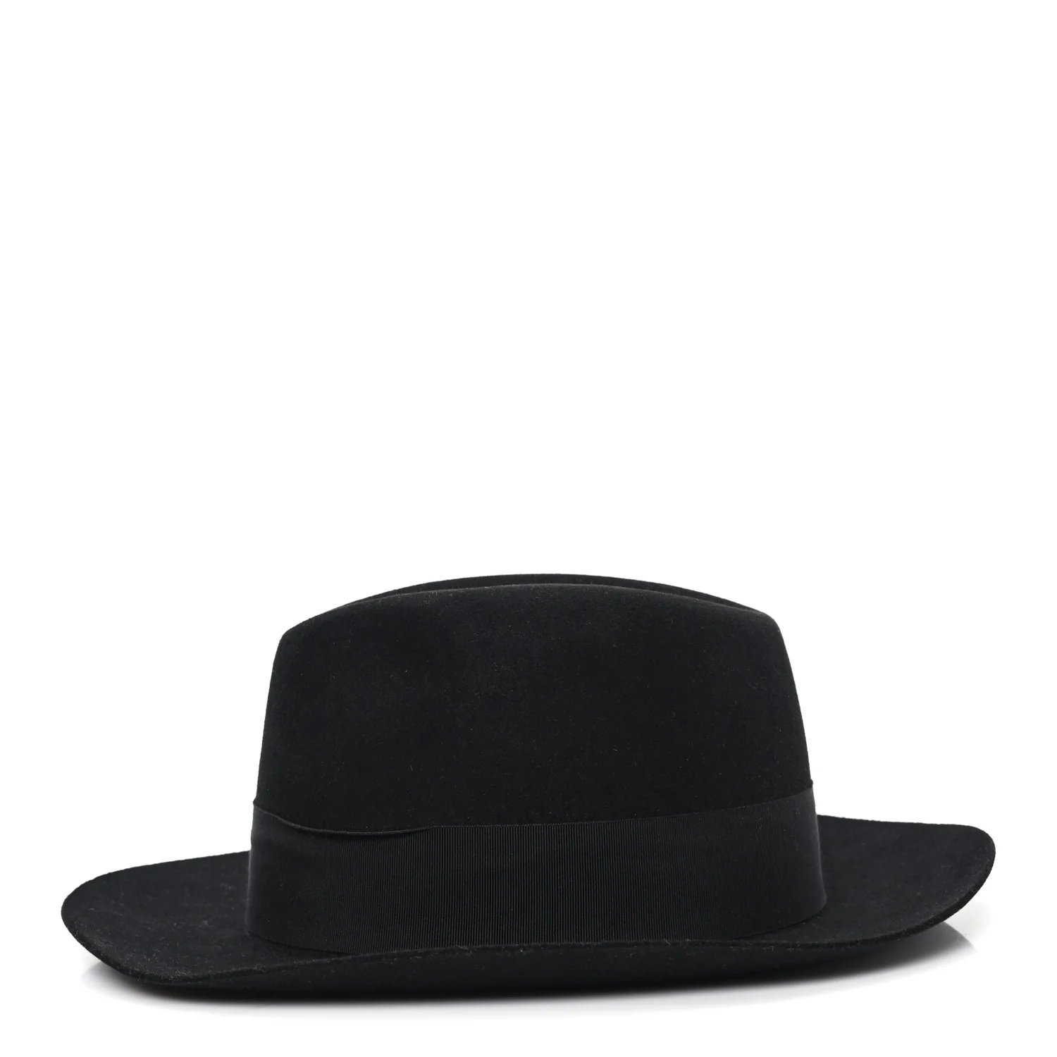 Rabbit Felt Hat Black - Image 4