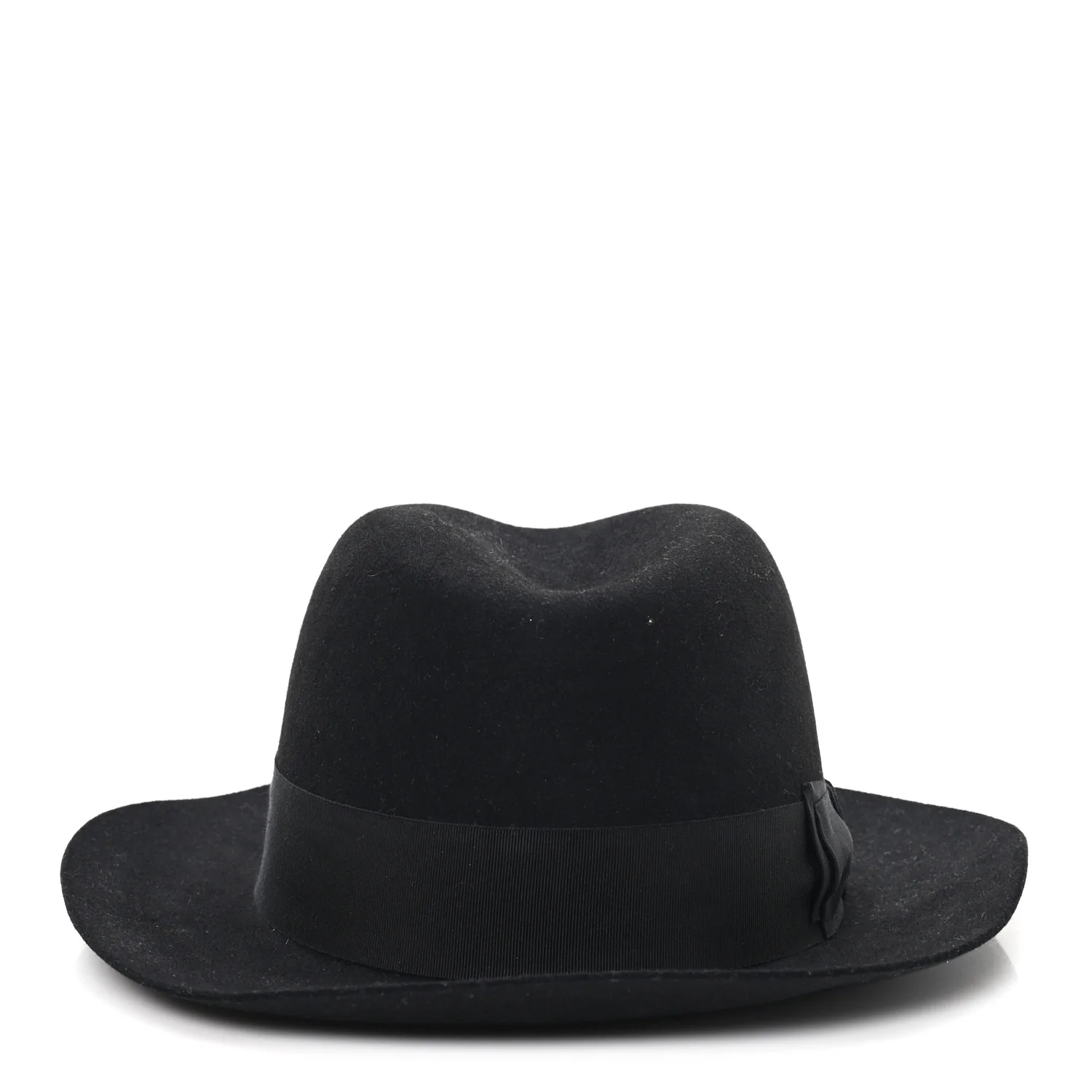 Rabbit Felt Hat Black - Image 5
