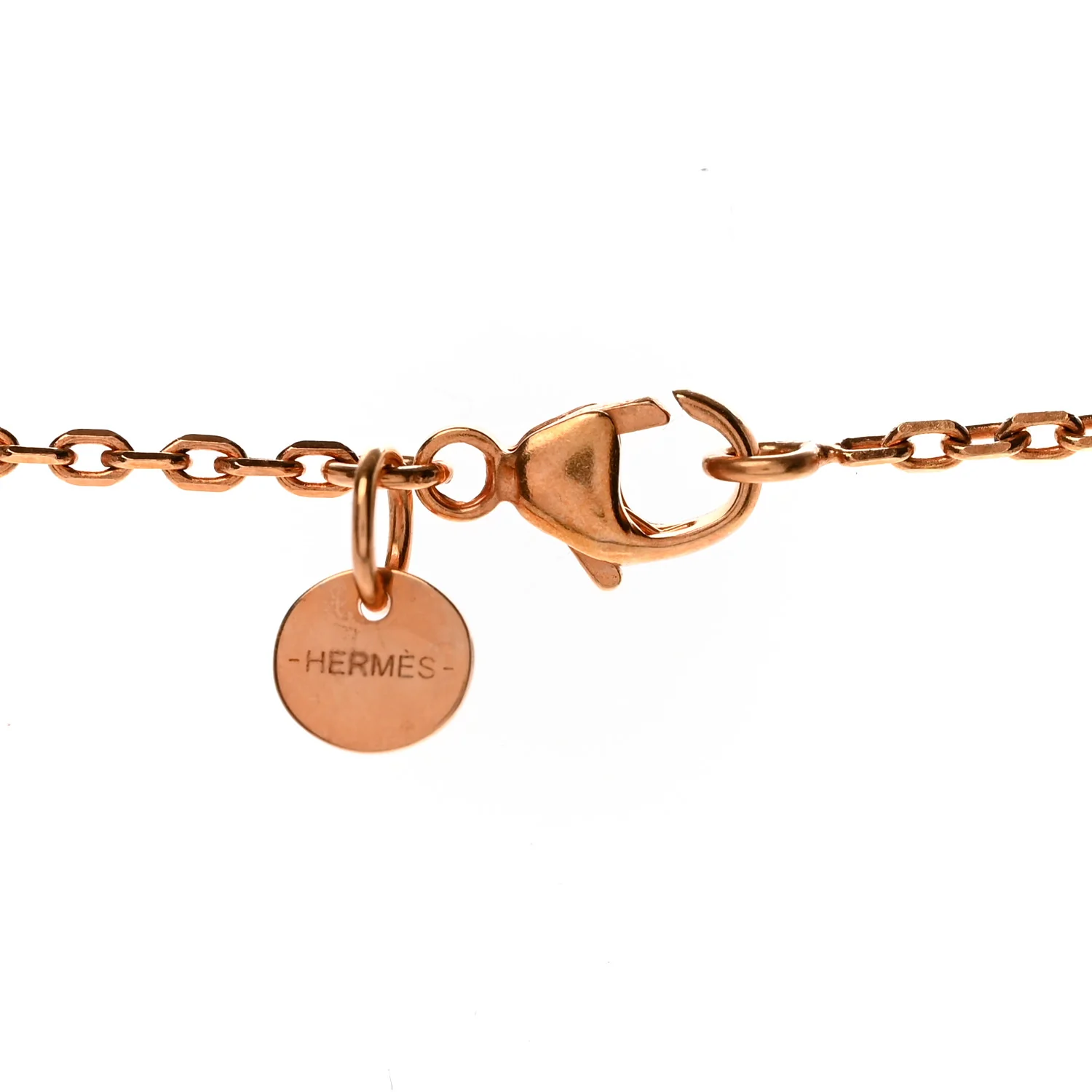 Rose Gold Plated Swift As De Coeur Necklace Gold - Image 6