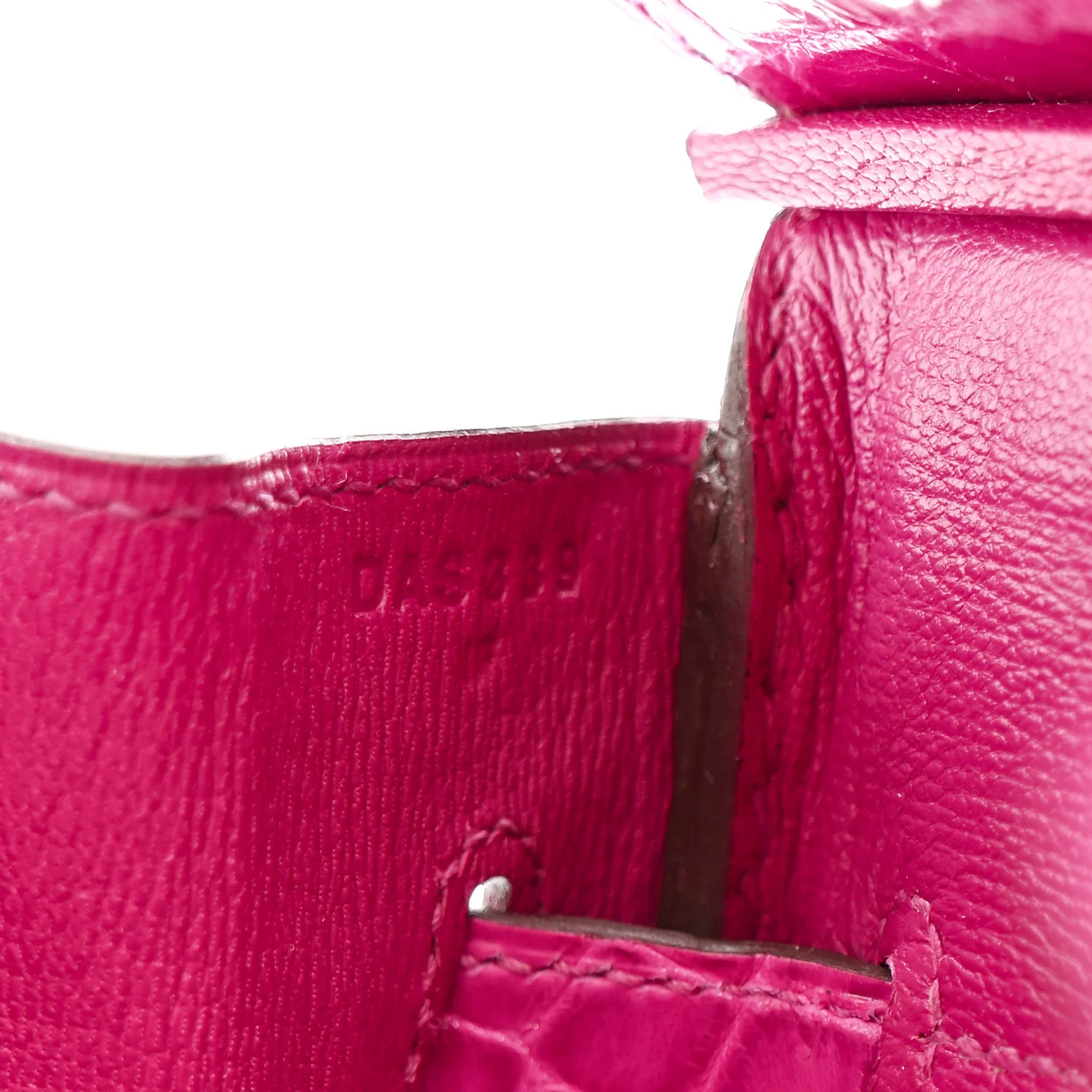 Shiny Niloticus Crocodile Birkin 30 Rose Scheherazade - Image 7