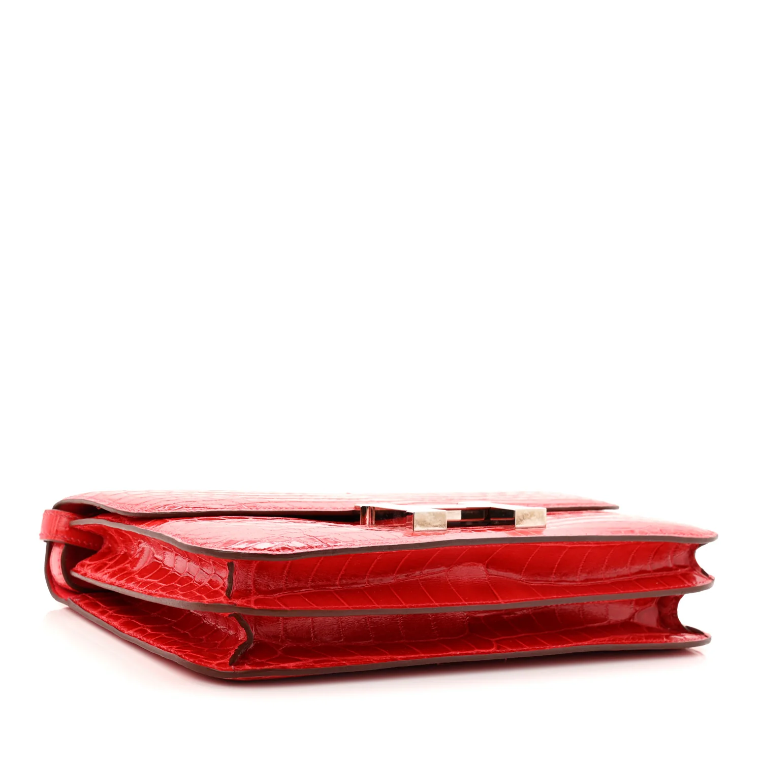 Shiny Niloticus Crocodile Constance Elan 25 Rouge Casaque - Image 7