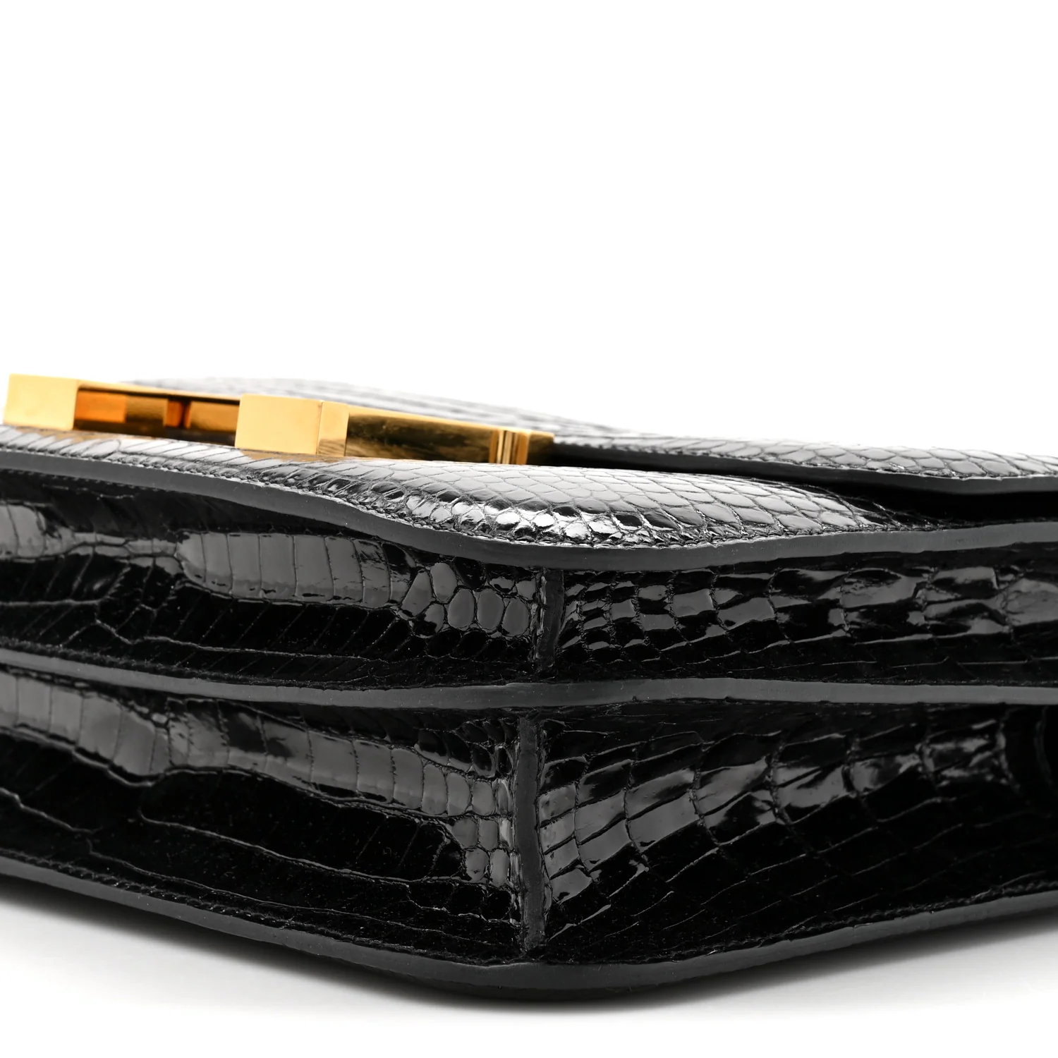 Shiny Porosus Crocodile Constance 24 Black - Image 10