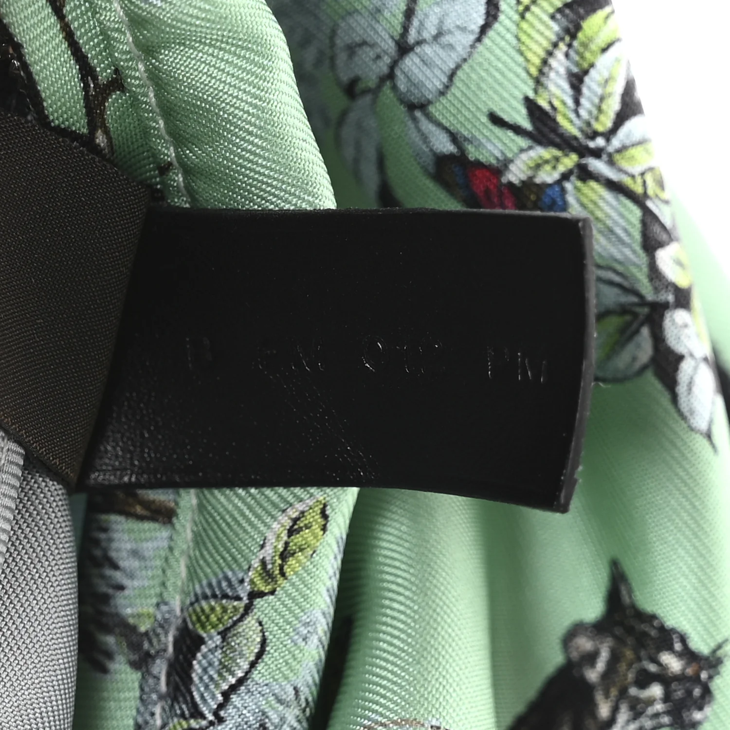 Silk Balusoie Bag Menthe Black - Image 7