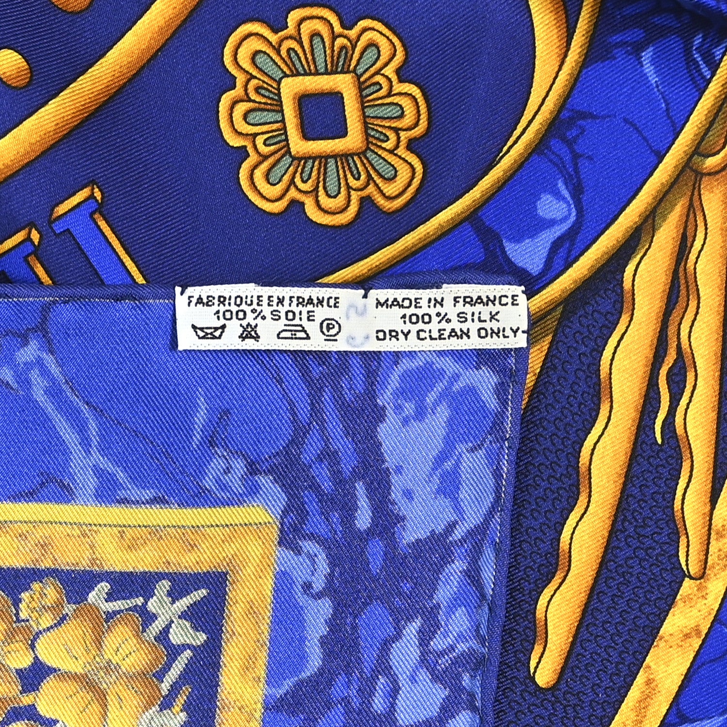 Silk Carpe Diem Scarf 90 - Image 4