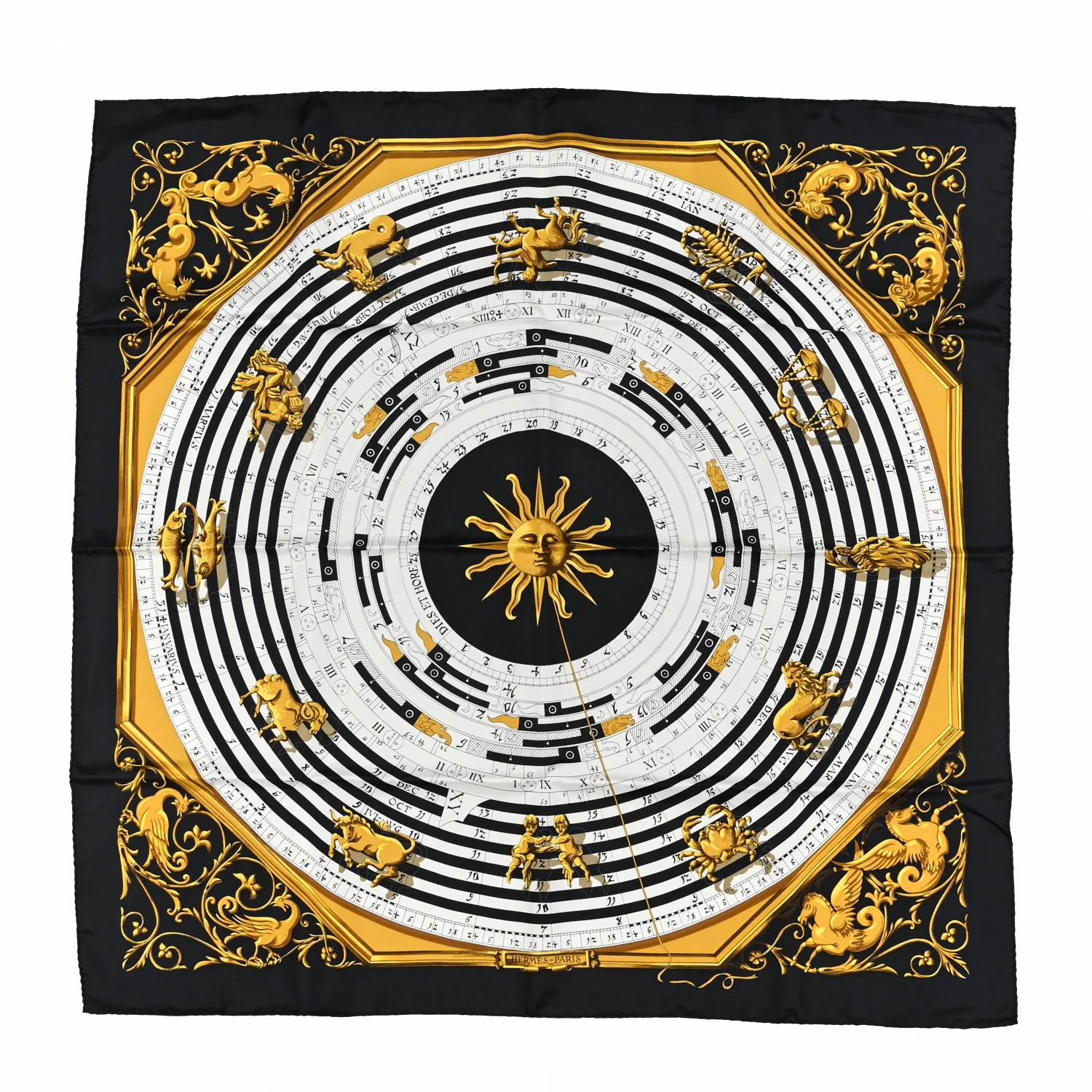 Silk Dies Et Hore Scarf 90