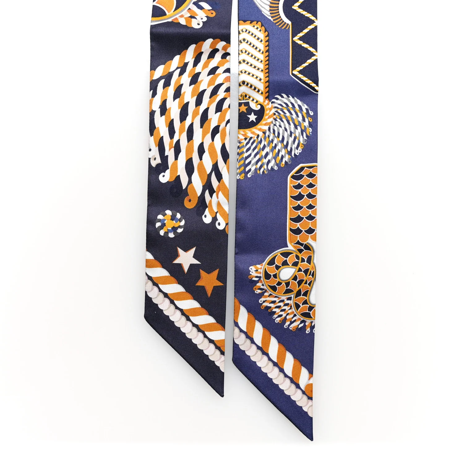 Silk Epaulettes De Gala Twilly Marine Gold White - Image 2