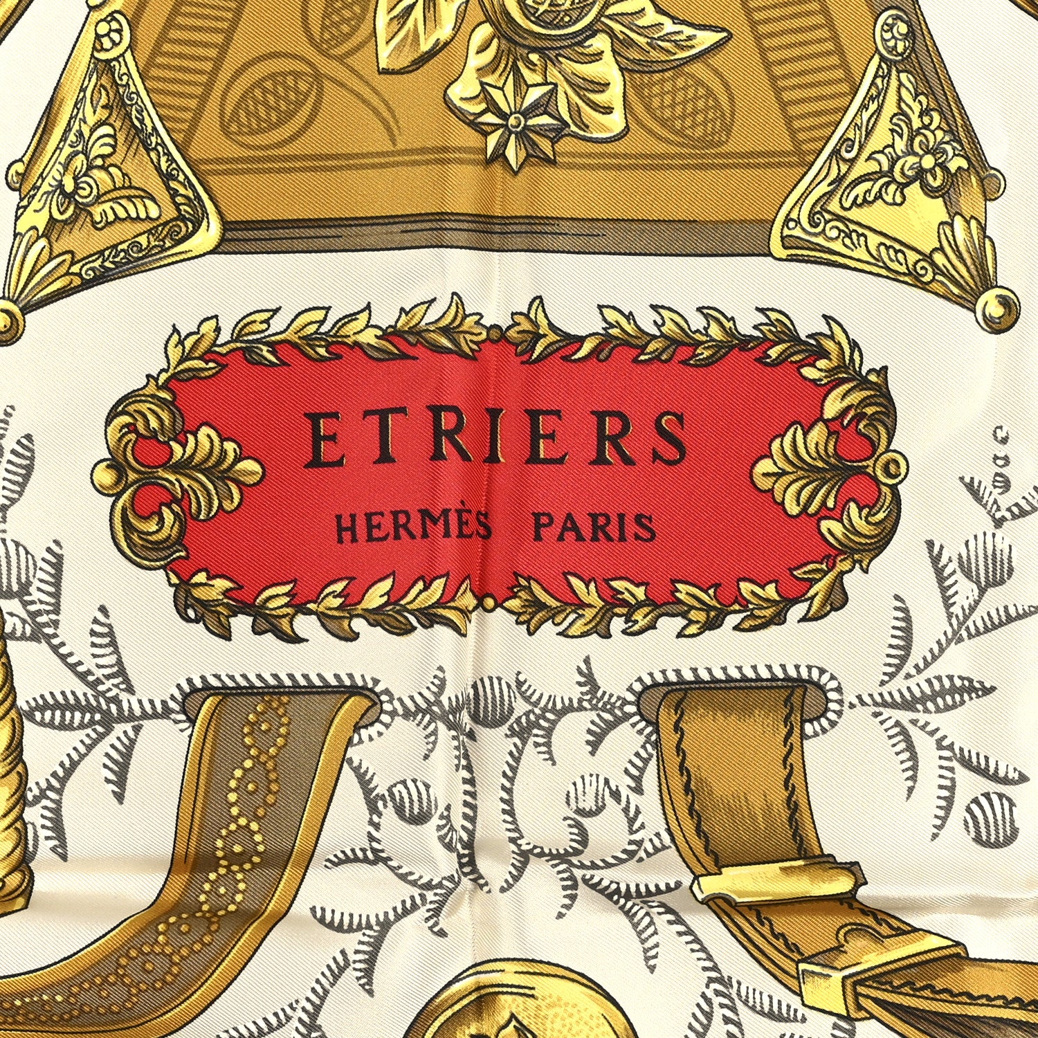 Silk Etriers Scarf 90 - Image 2
