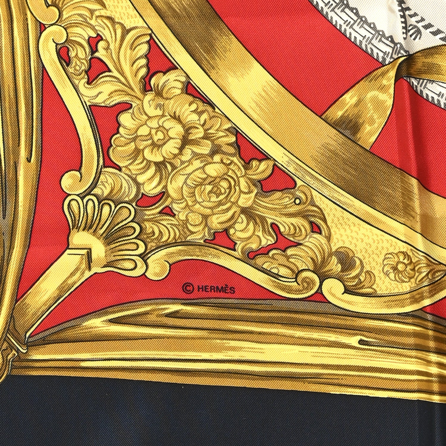 Silk Etriers Scarf 90 - Image 4
