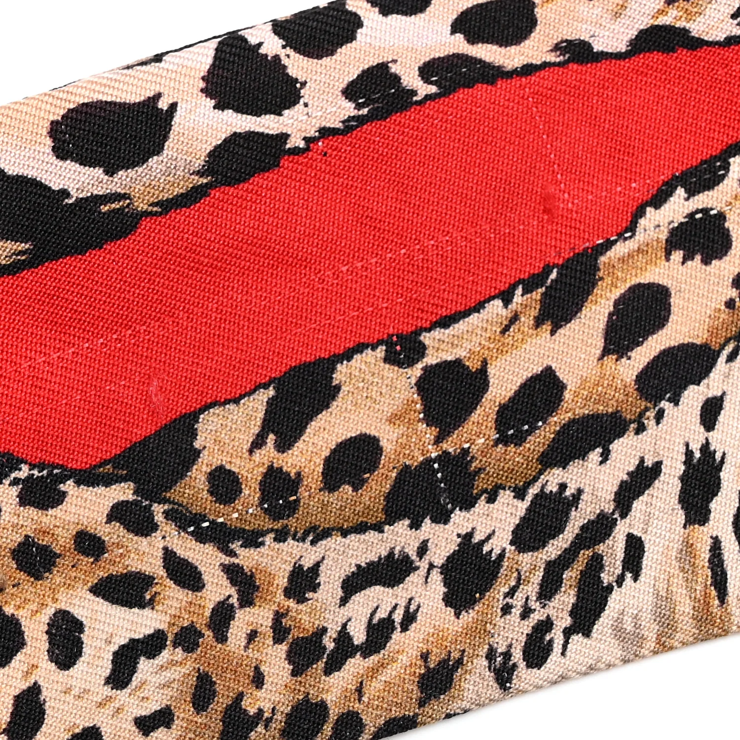 Silk Jungle Love Love Twilly Rouge Marine Fauve - Image 5