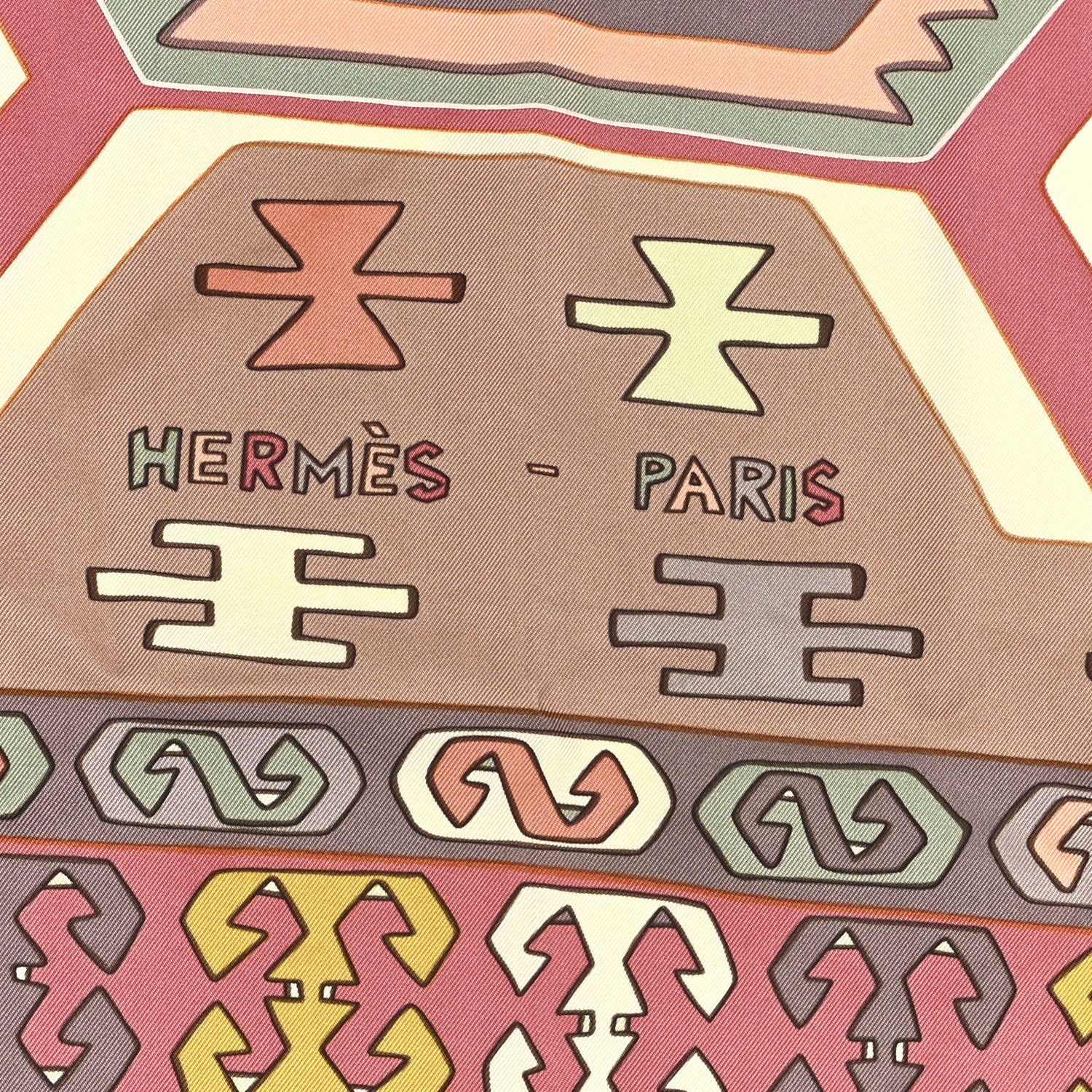Silk Kilim Scarf 90 - Image 4