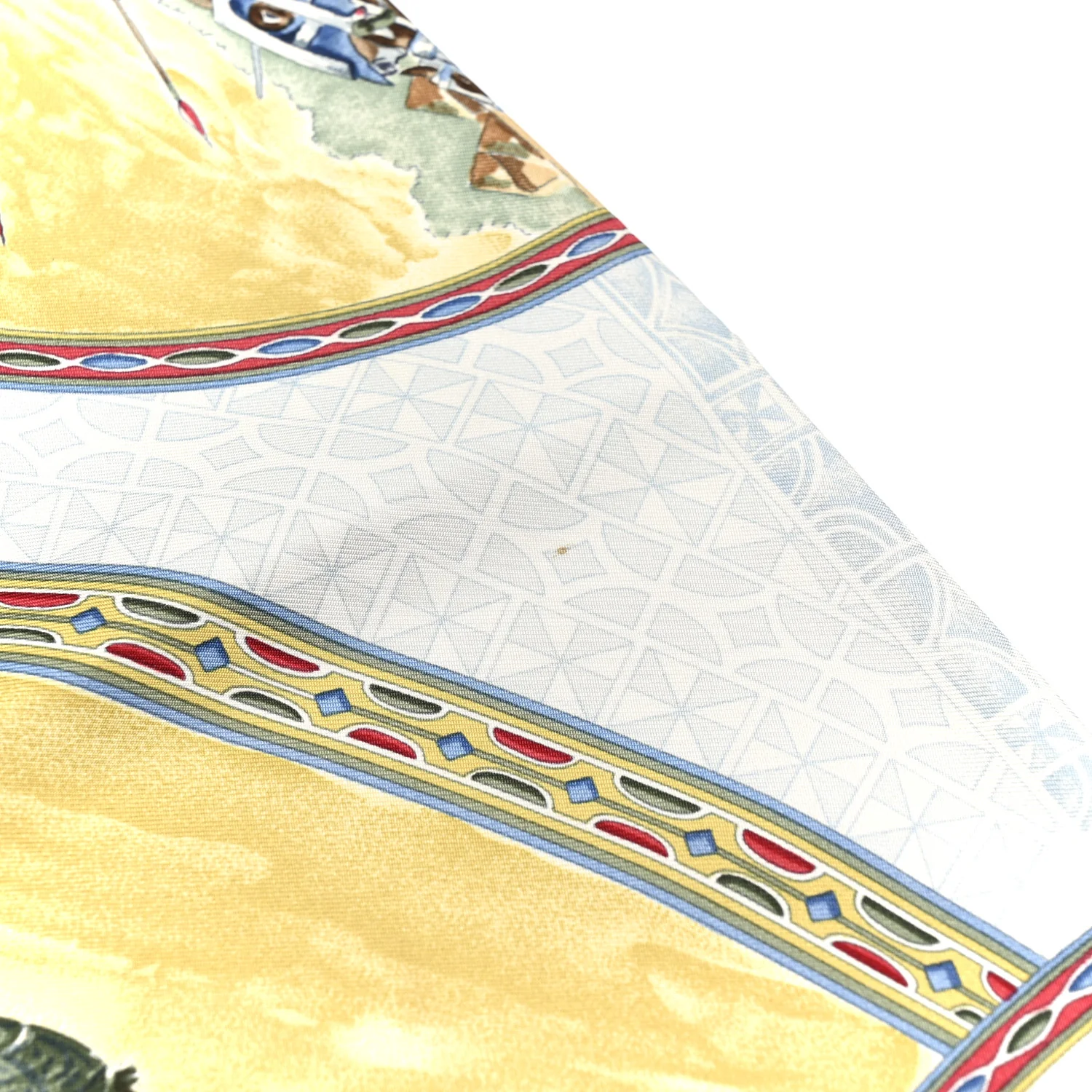 Silk Les Cavaliers Peuls Scarf 90 - Image 6