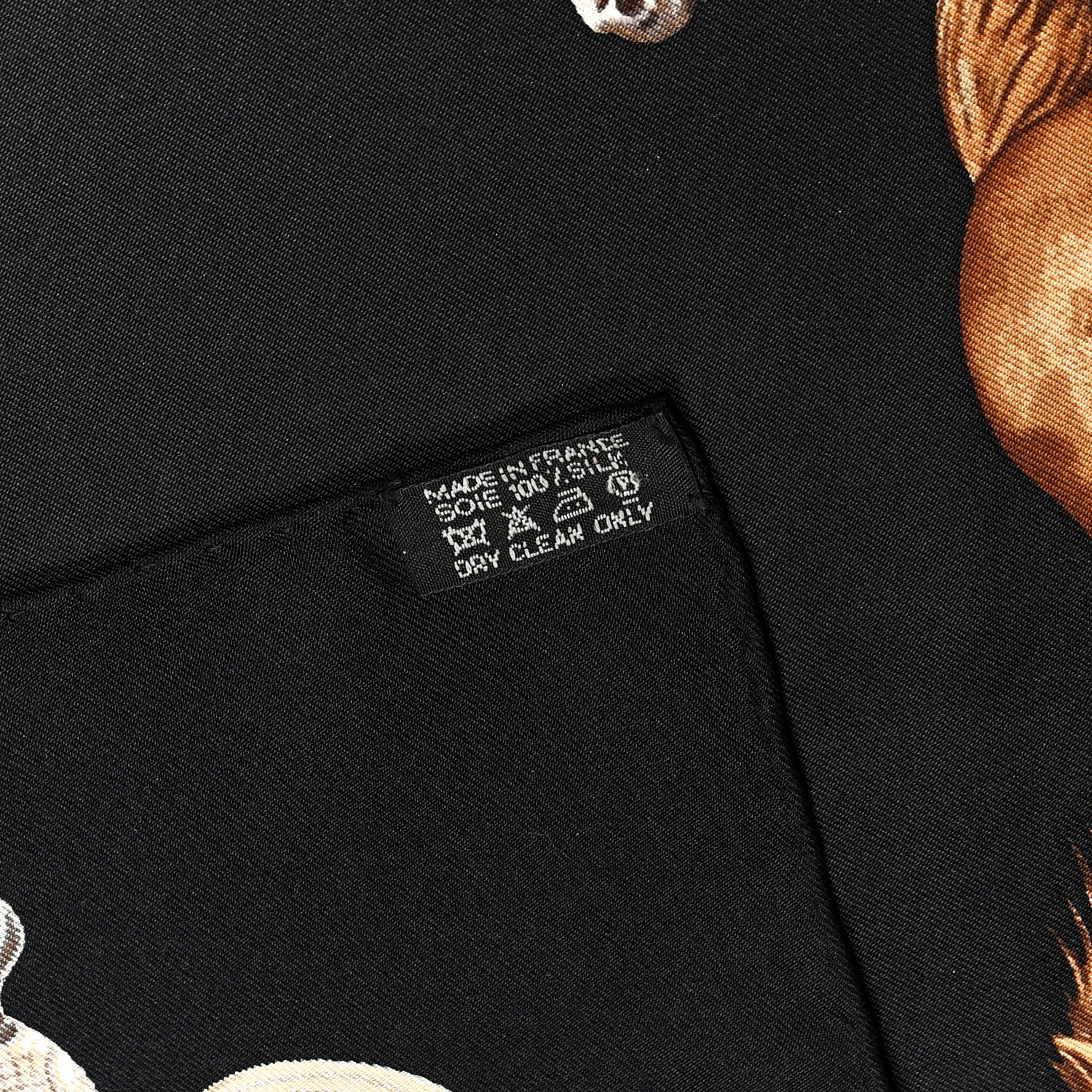 Silk Les Mustangs Scarf 90 - Image 3