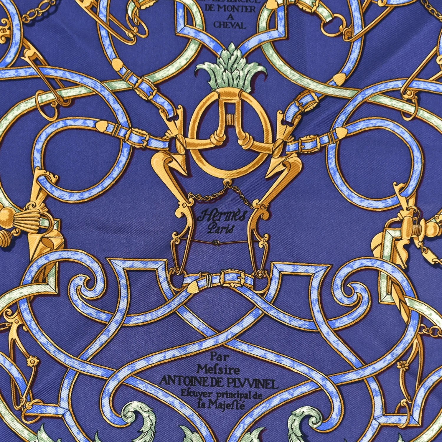 Silk L'Instruction Du Roy Pocket Square - Image 2