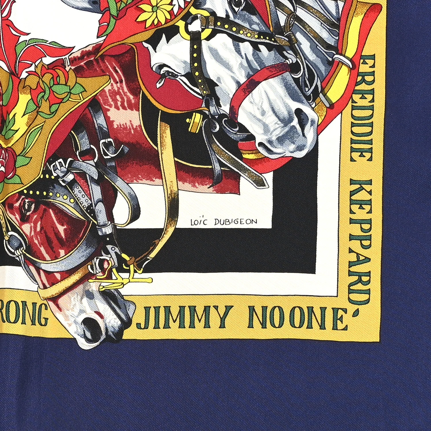 Silk New Orleans Creole Jazz Scarf 90 - Image 3