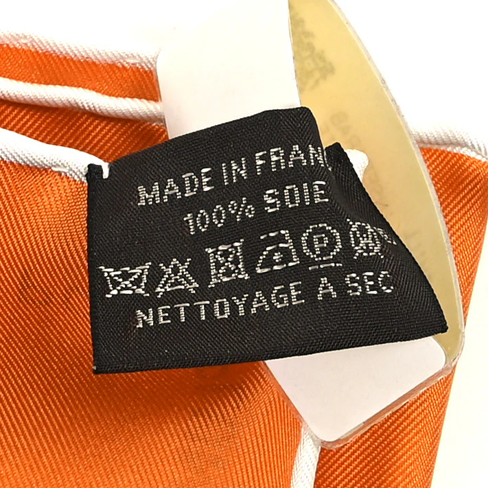 Silk Nous Sommes Inseparables Scarf 90 Poitron Anthracite - Image 3