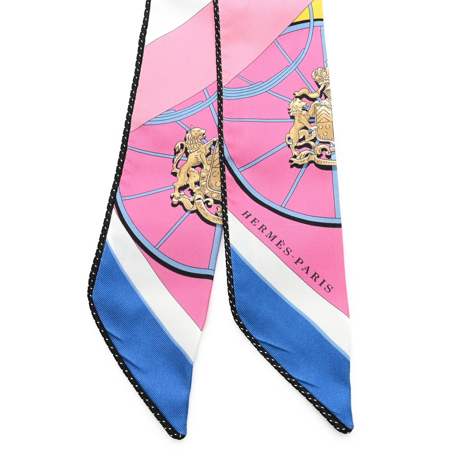 Silk Springs Springs Twilly Rose Bleu Black - Image 2