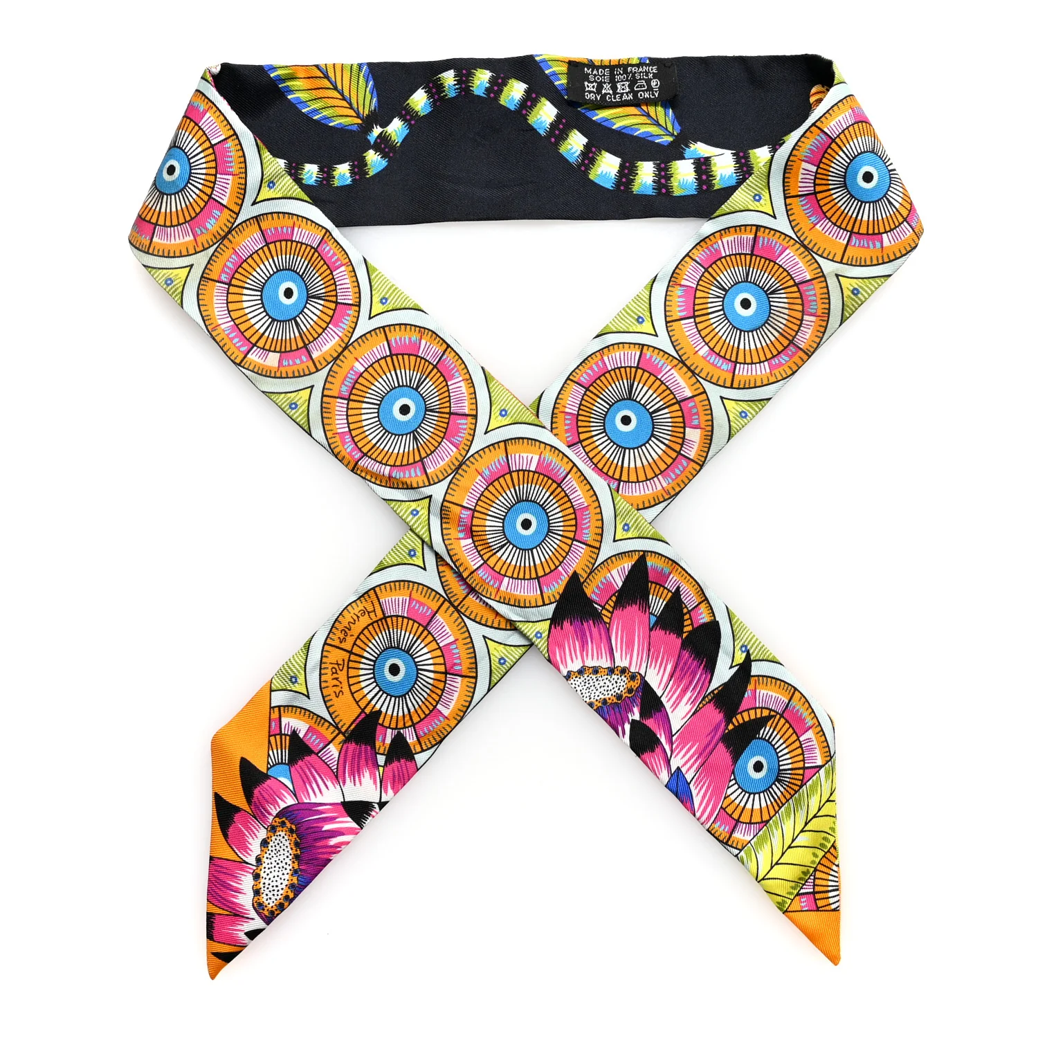 Silk The Savana Dance Twilly Jaune Vif Terracotta Saumon