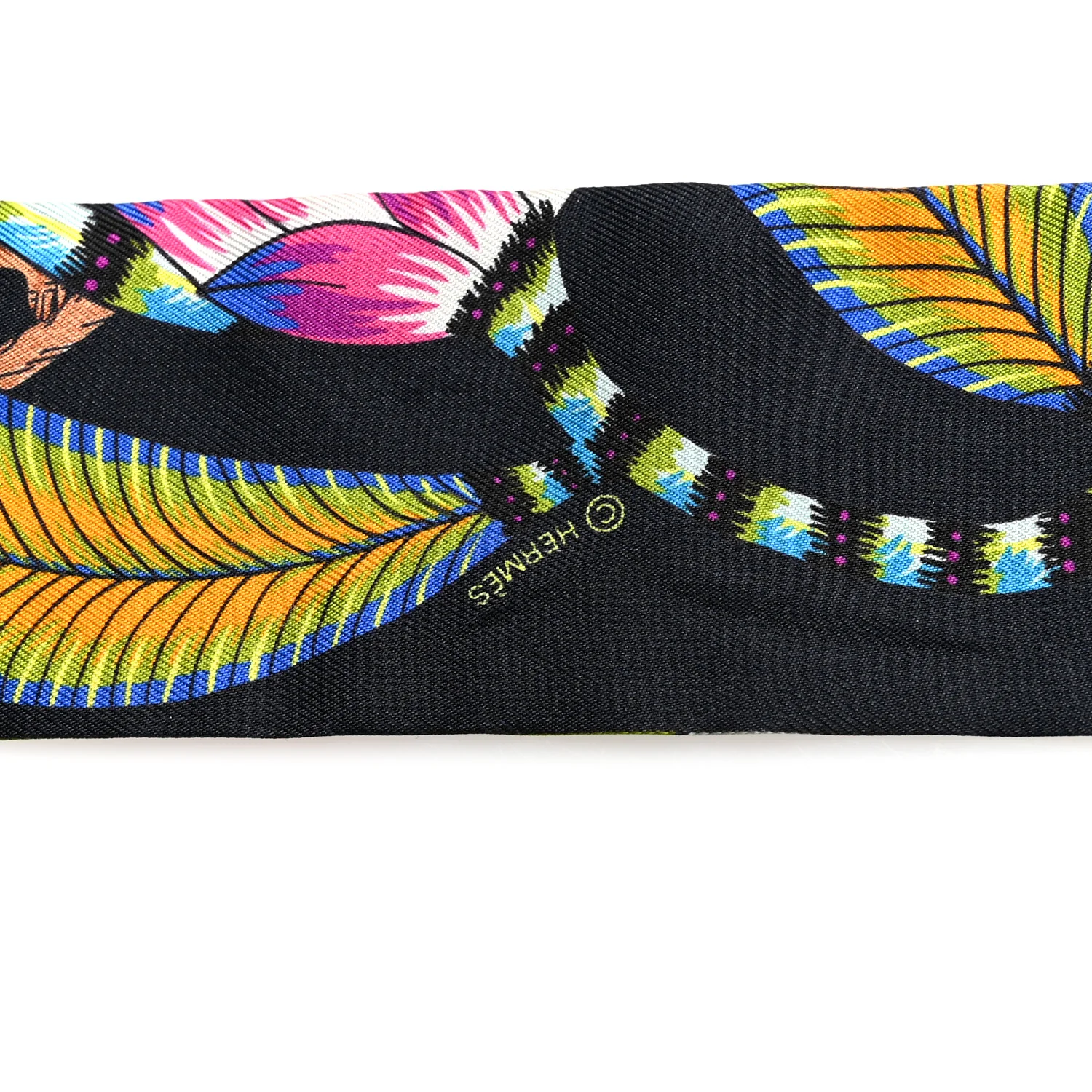 Silk The Savana Dance Twilly Jaune Vif Terracotta Saumon - Image 3
