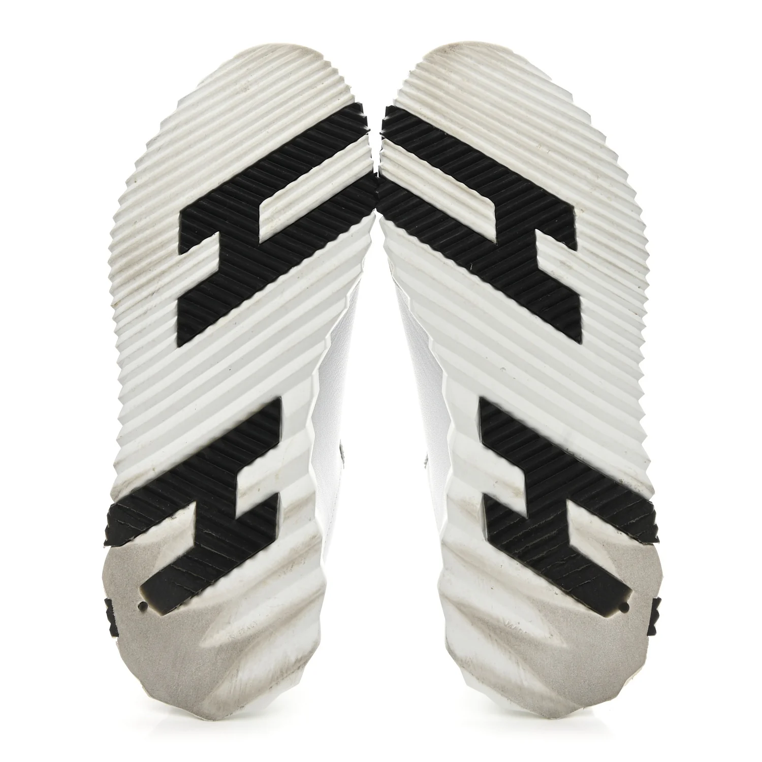 Sport Goatskin Suede Goatskin Bouncing Sneakers 37 White Black - Image 6