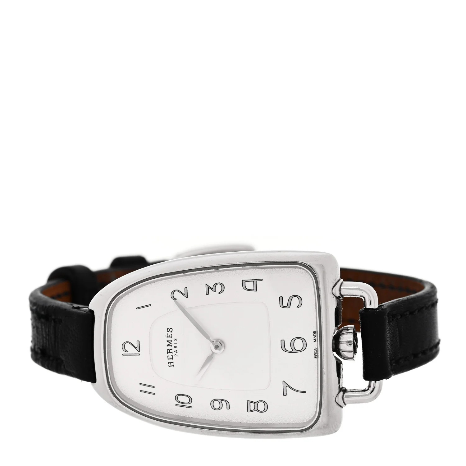 Stainless Steel Barenia 26mm Galop Quartz Watch Noir - Image 2