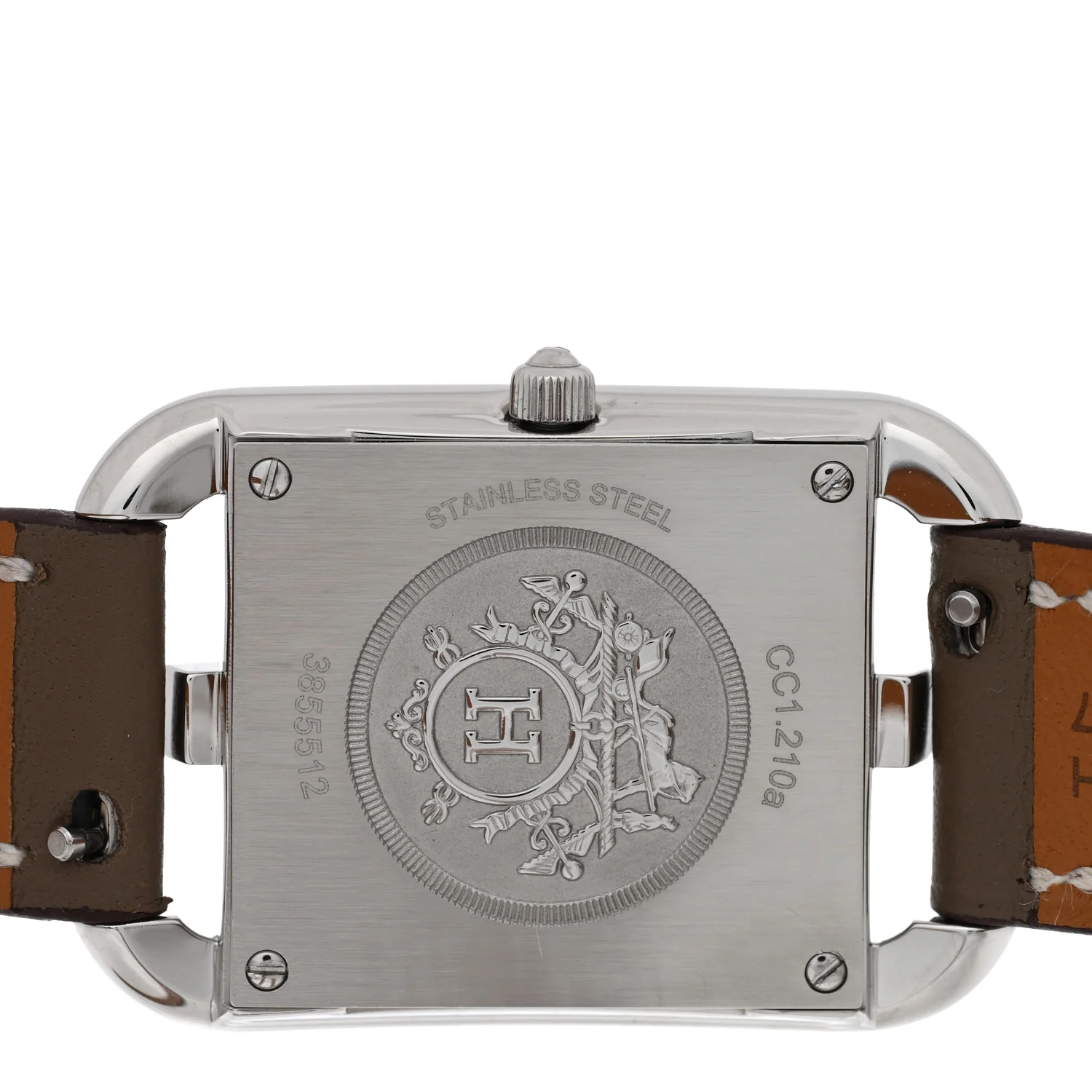 Stainless Steel Swift 23mm Cape Cod Double Tour Quartz Watch Etoupe - Image 4
