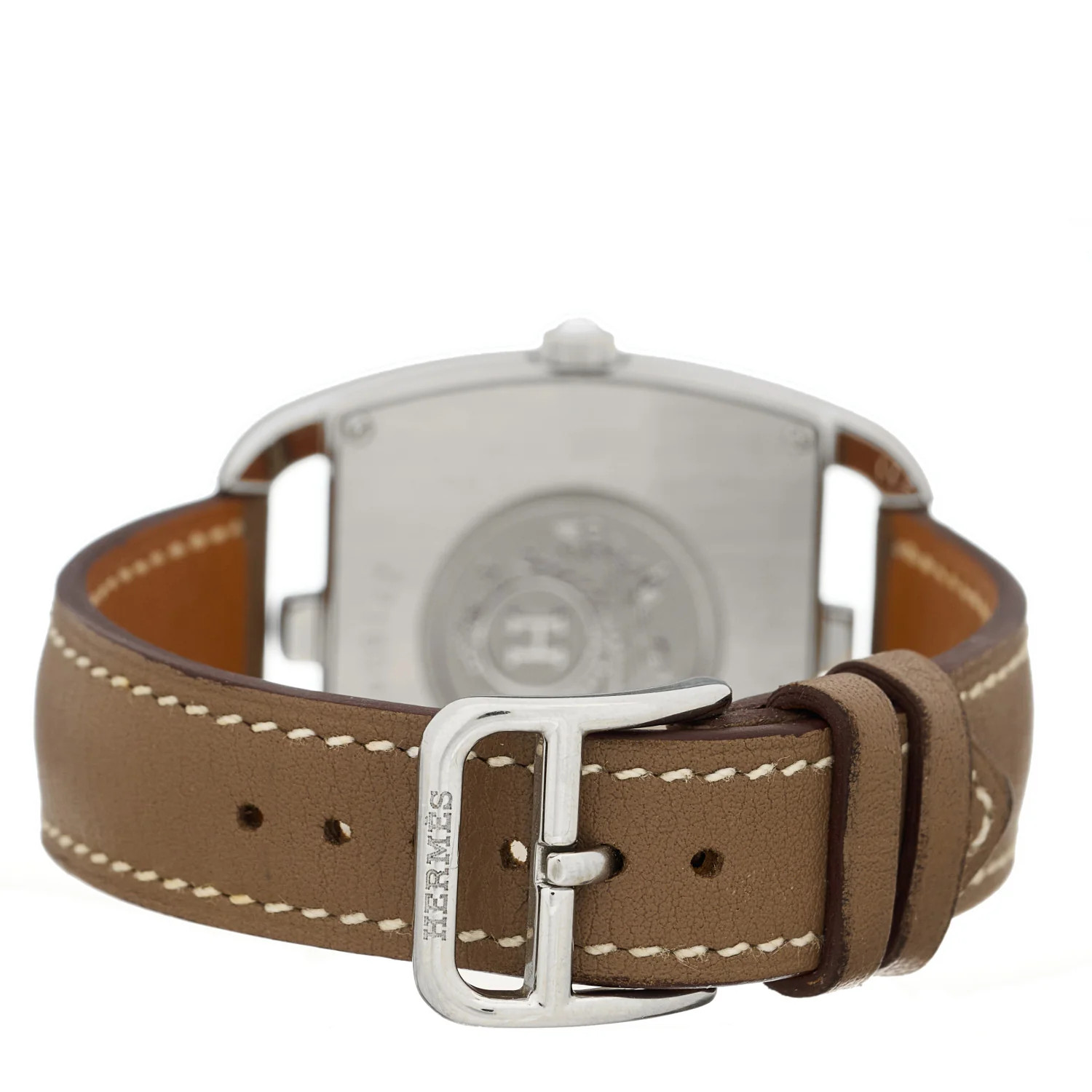 Stainless Steel Swift 33mm Cape Cod Tonneau Quartz Watch Etoupe - Image 3
