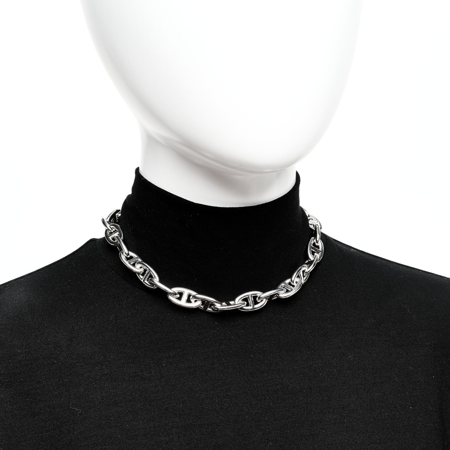 Sterling Silver Chaine D'Ancre Necklace PM - Image 2