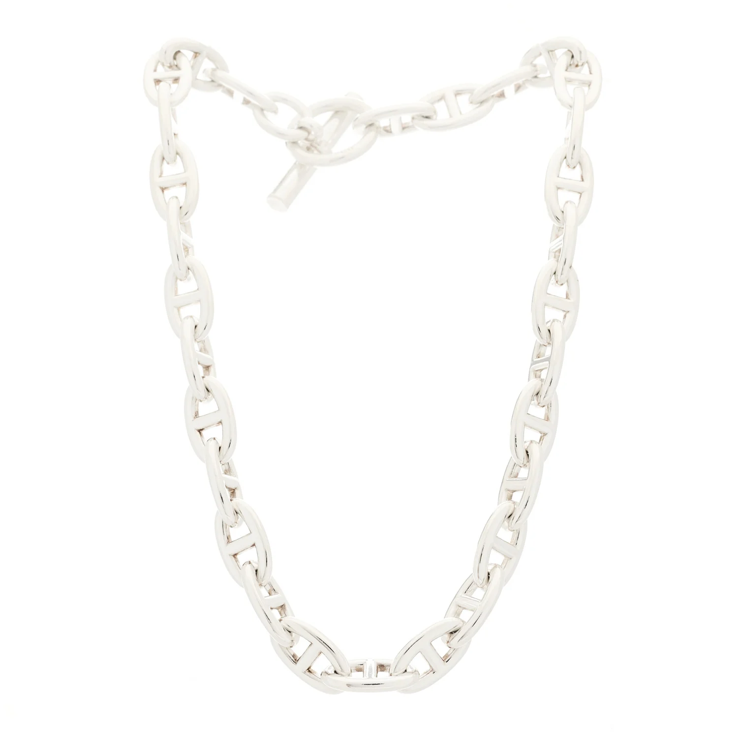 Sterling Silver Chaine D'Ancre Necklace PM - Image 3