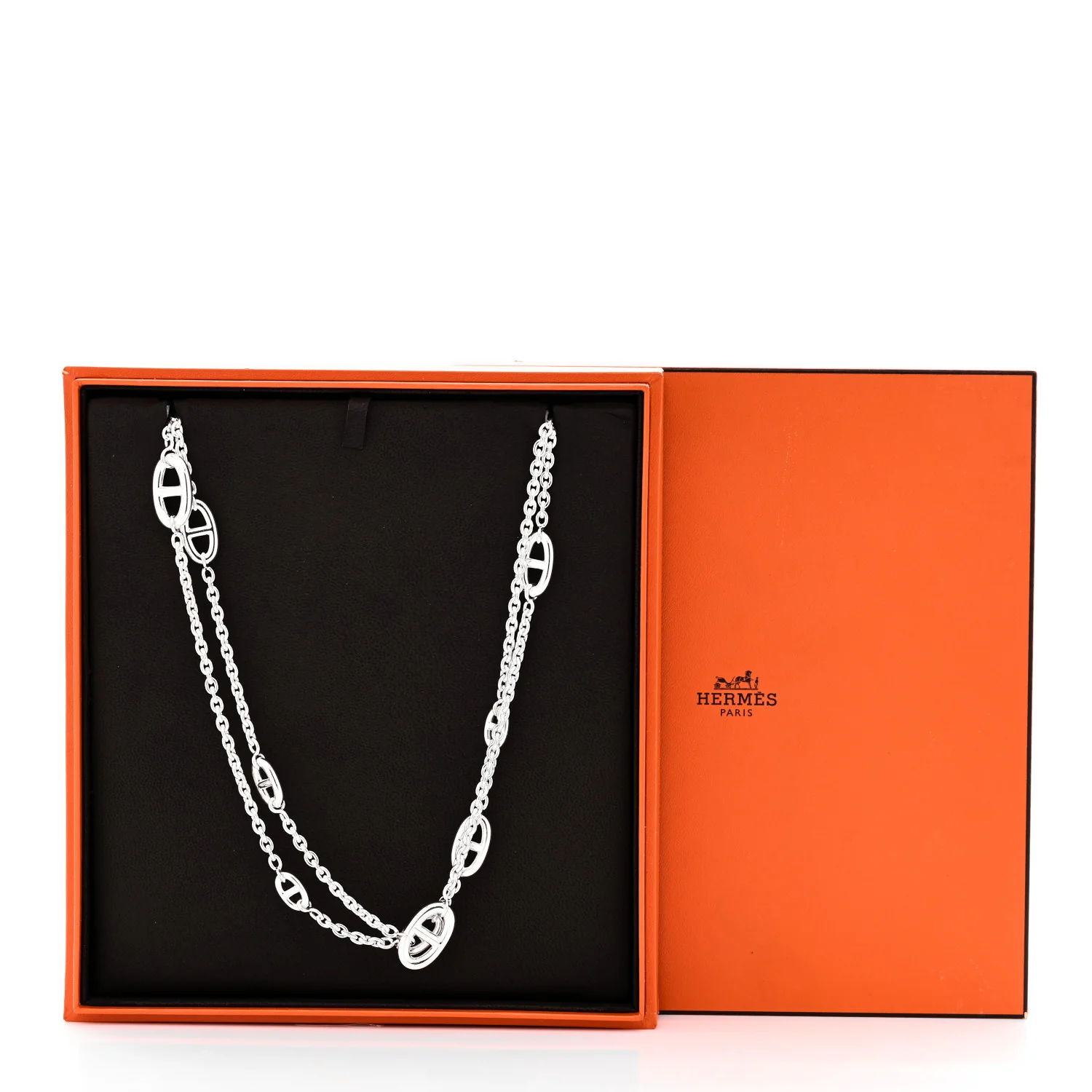 Sterling Silver Farandole Necklace 160 - Image 6