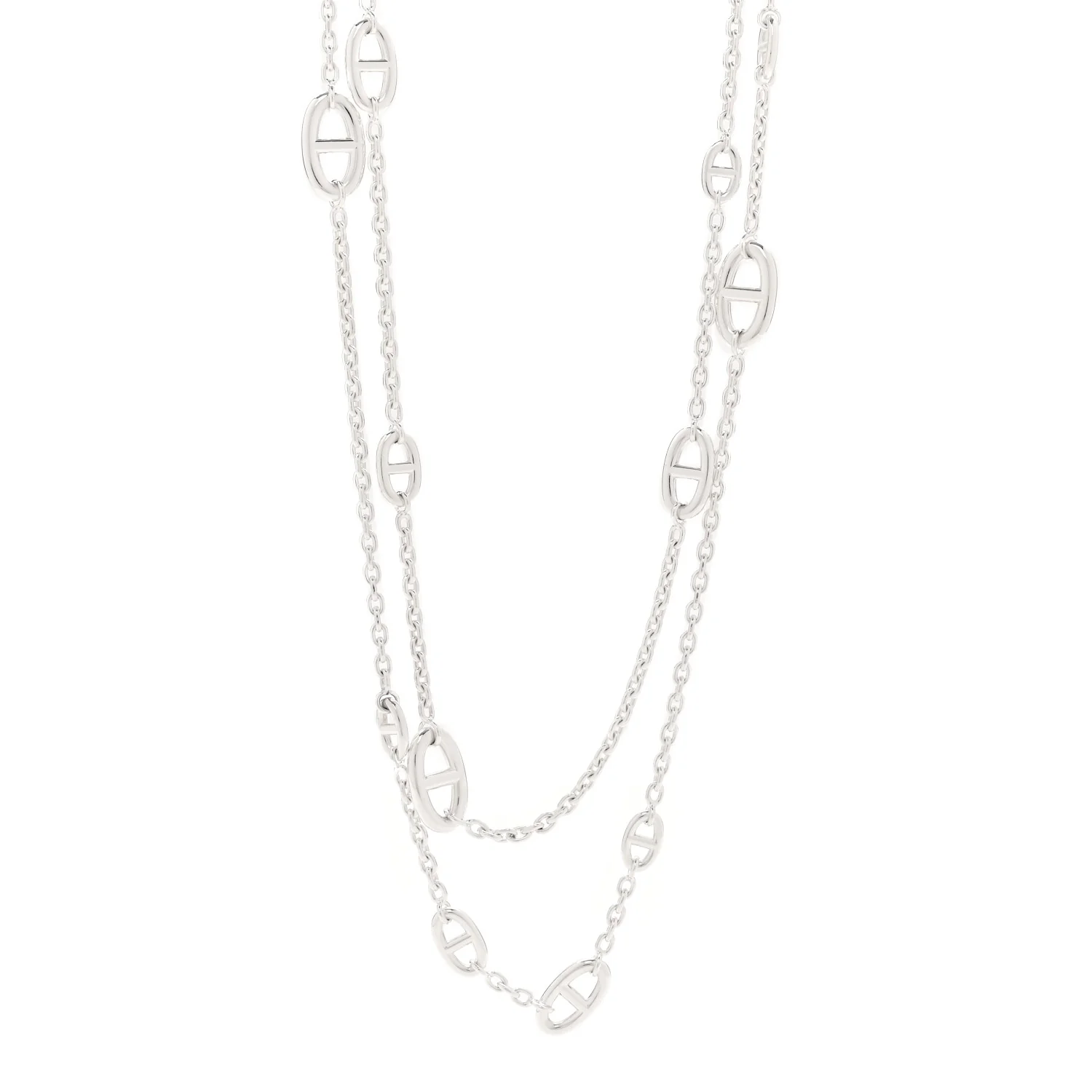 Sterling Silver Farandole Necklace 160