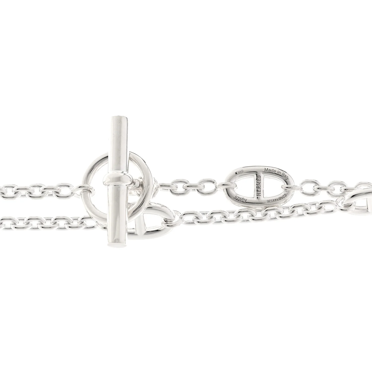 Sterling Silver Farandole Necklace 160 - Image 4