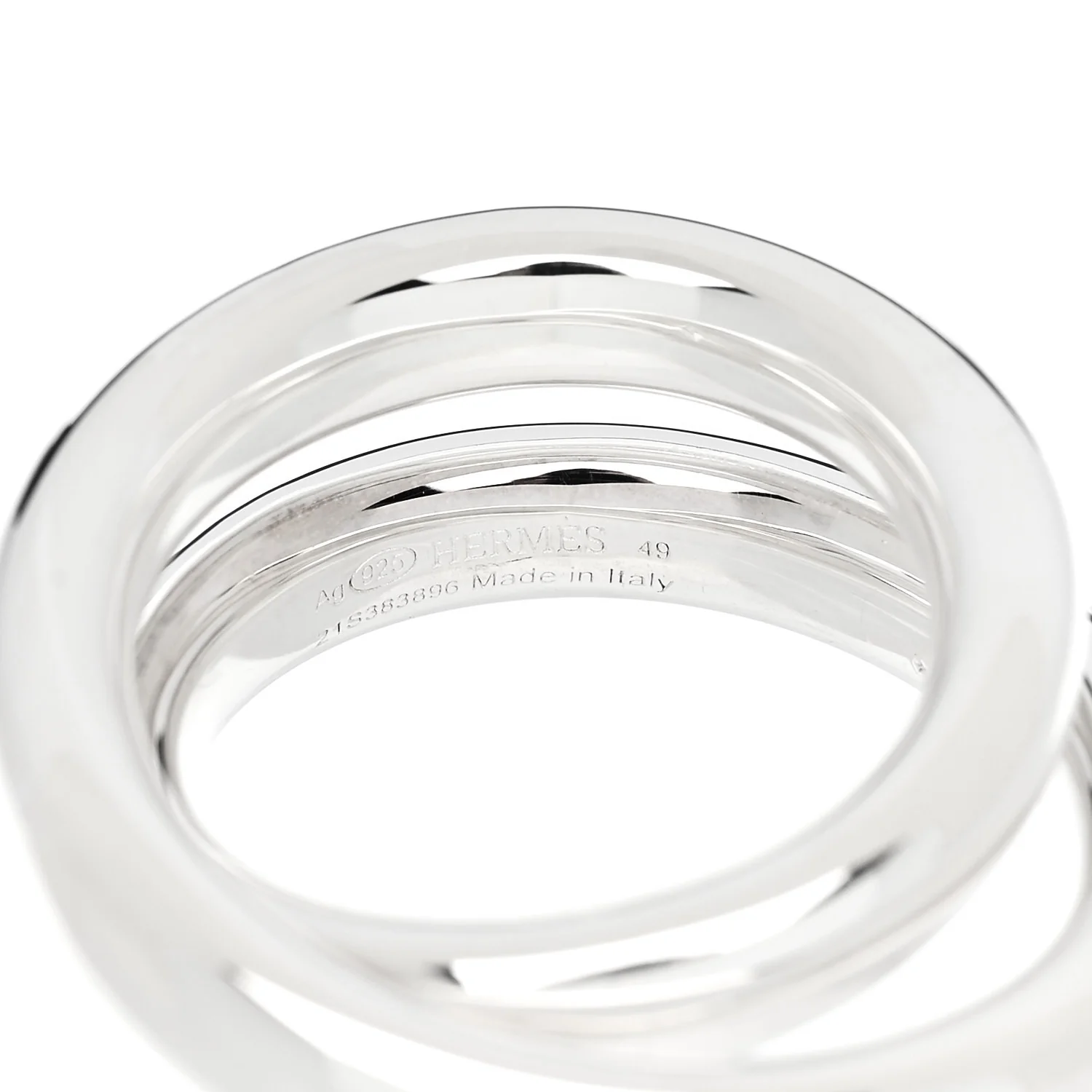 Sterling Silver MM Vertige Ring 49 5 - Image 4