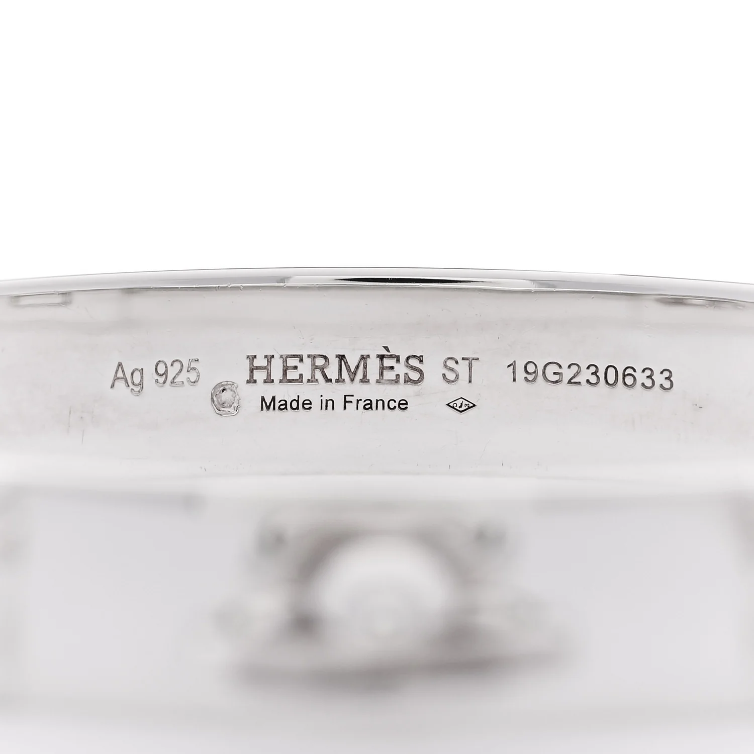Sterling Silver PM Collier De Chien Bracelet ST - Image 3