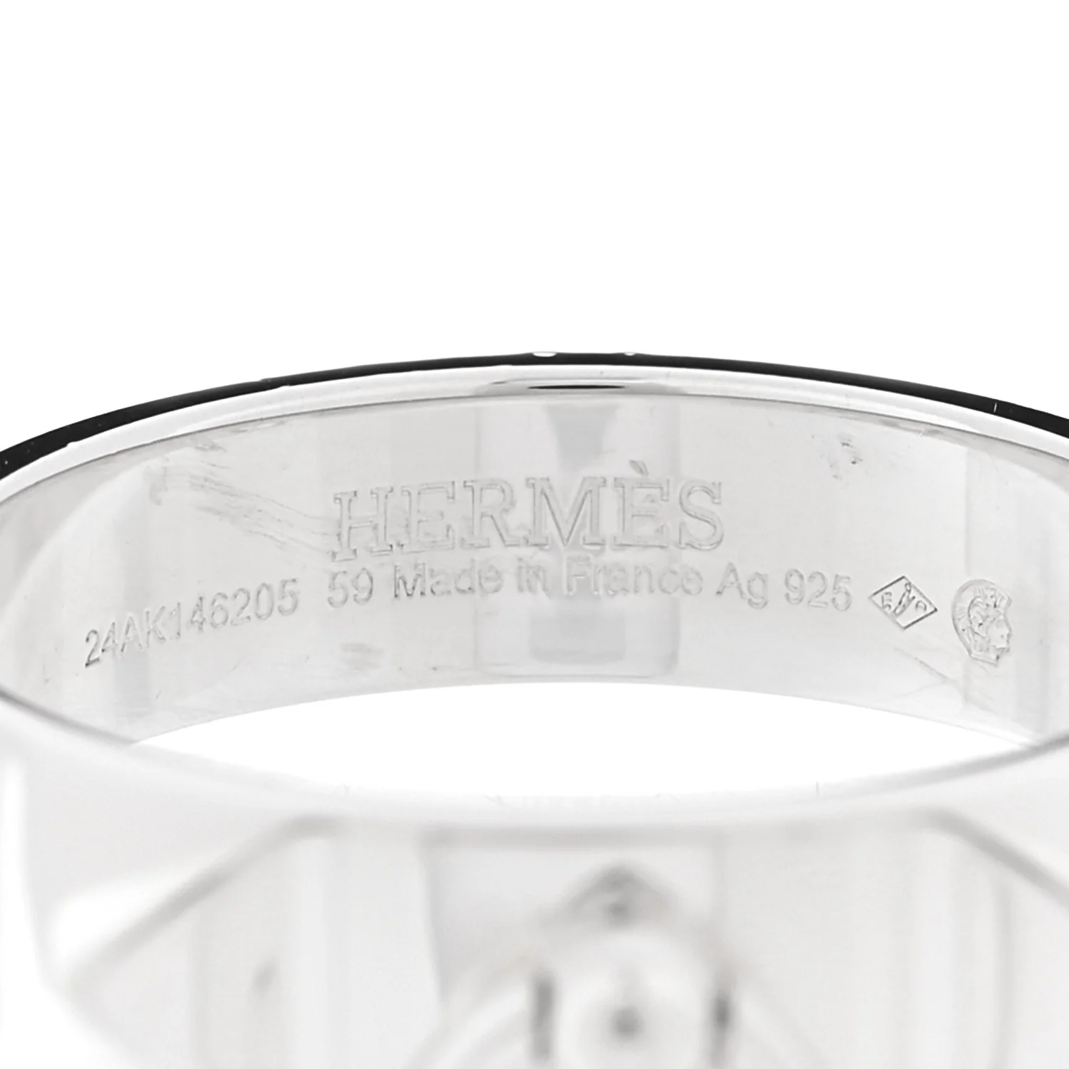 Sterling Silver PM Collier De Chien Ring 59 8.75 - Image 4