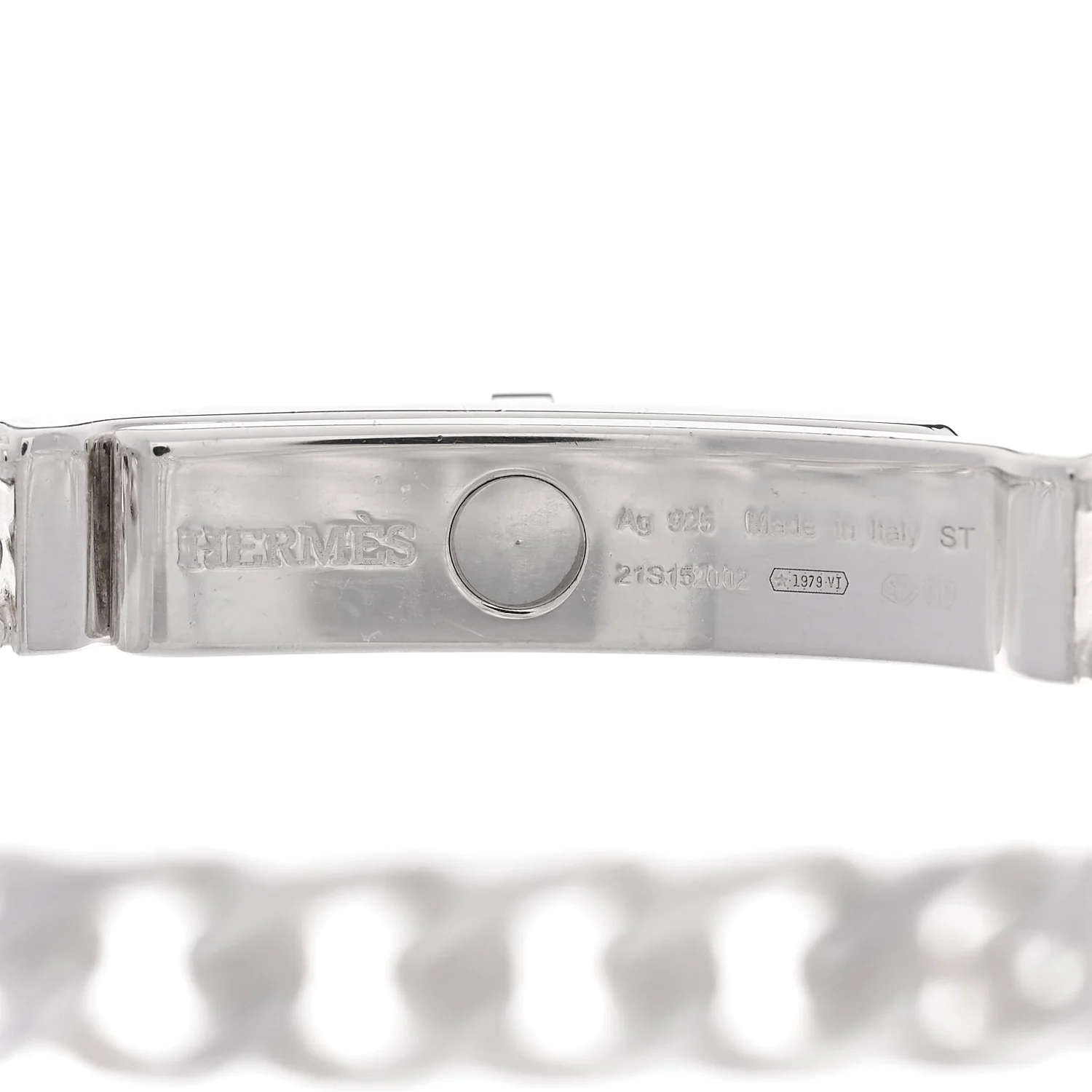 Sterling Silver TPM Kelly Gourmette Bracelet ST - Image 3