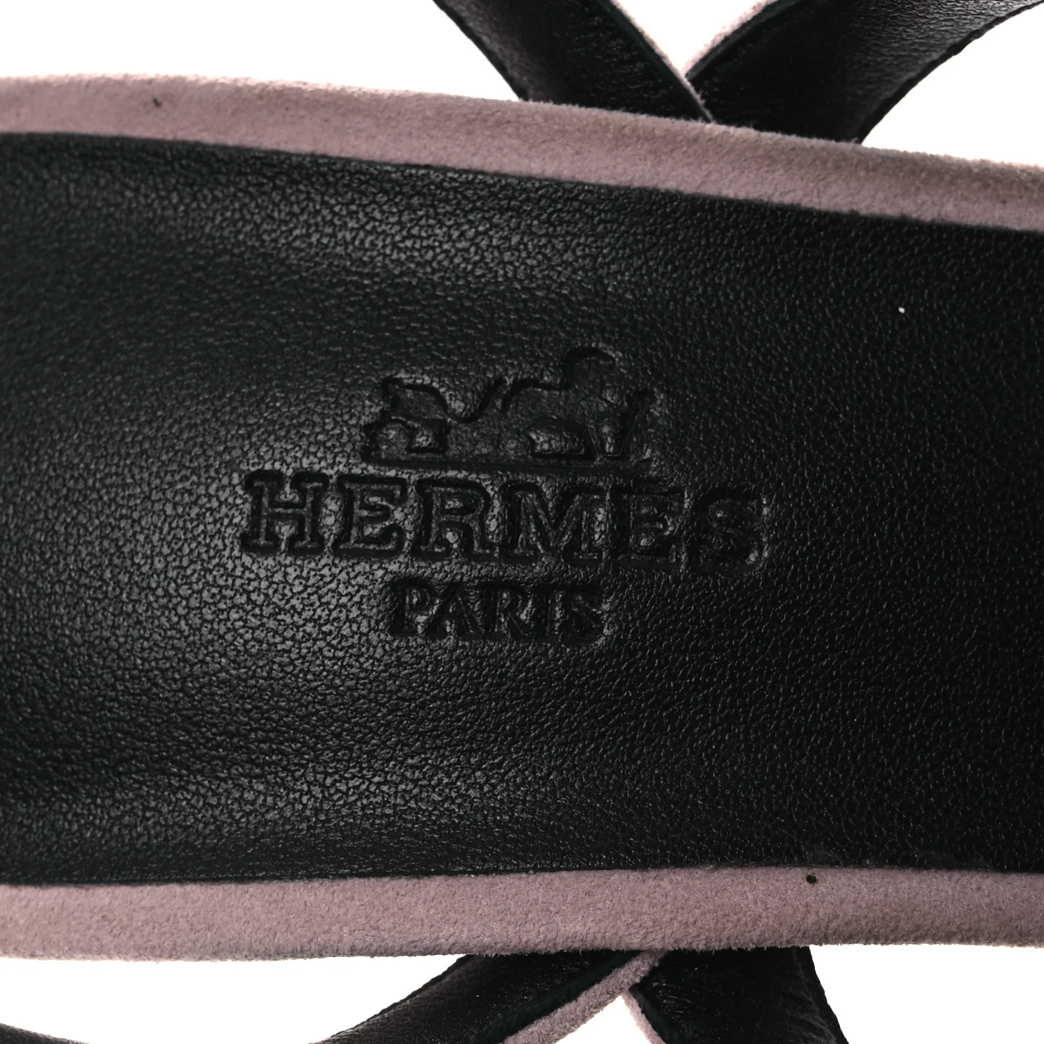 Suede Goatskin Glamour 95 Sandals 37 Rose Porcelaine - Image 9