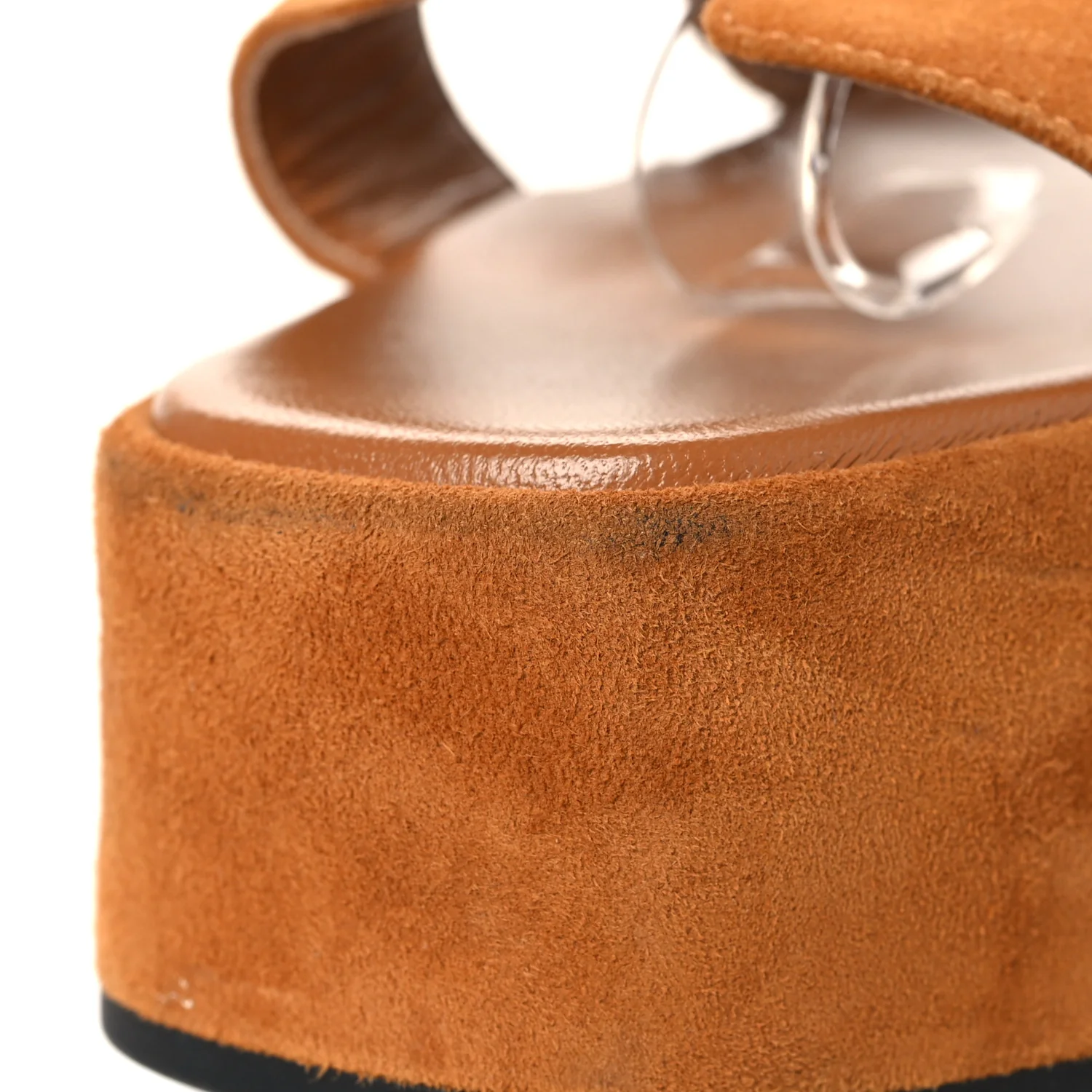 Suede Goatskin Jam 30 Sandals 38 Naturel - Image 10
