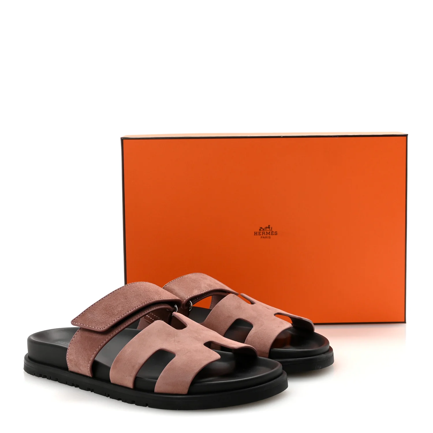 Suede Goatskin Womens Chypre Sandals 36.5 Rose Antique - Image 10