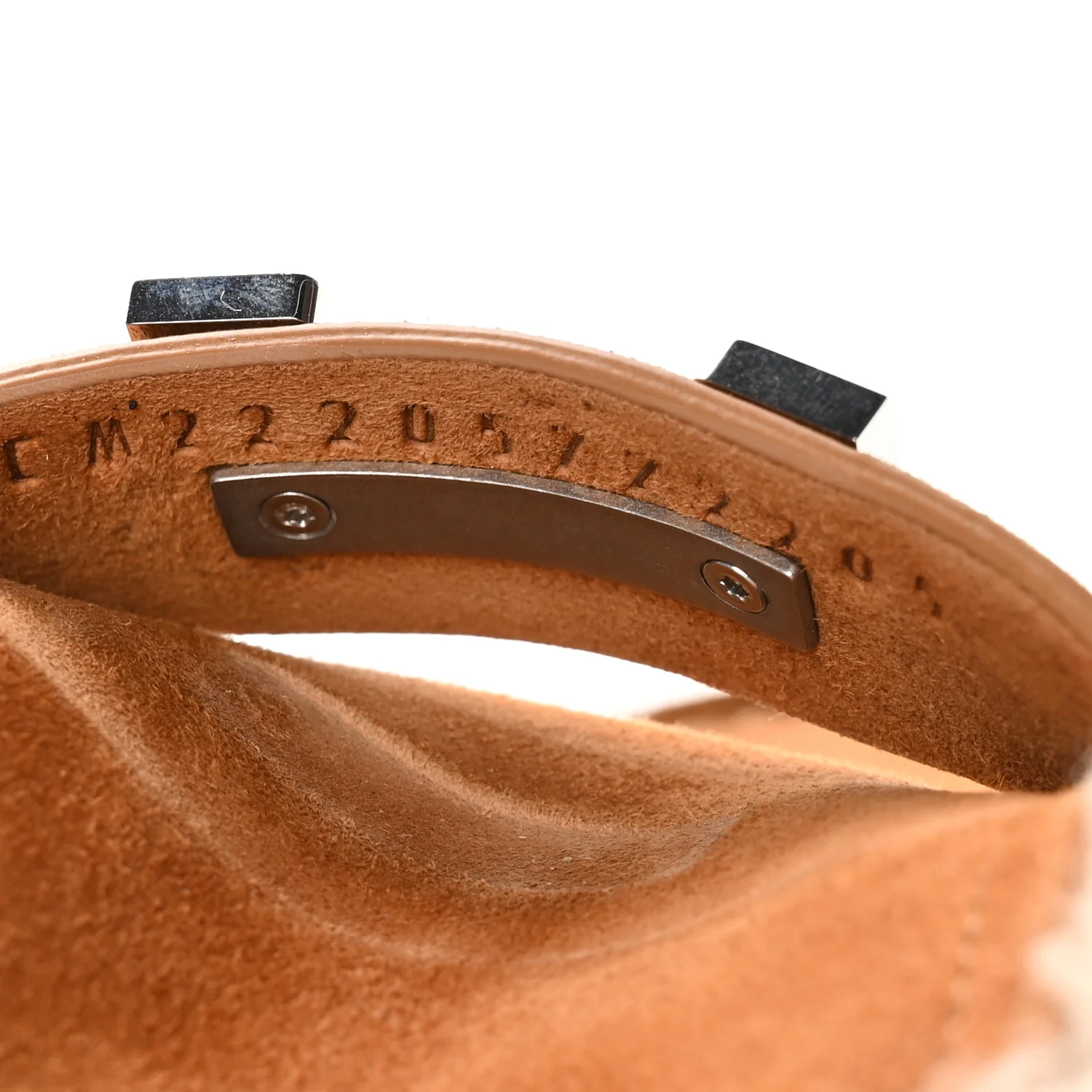 Suede Goatskin Woolskin Flore 60 Mules 38.5 Brun Amourette Ecru - Image 8
