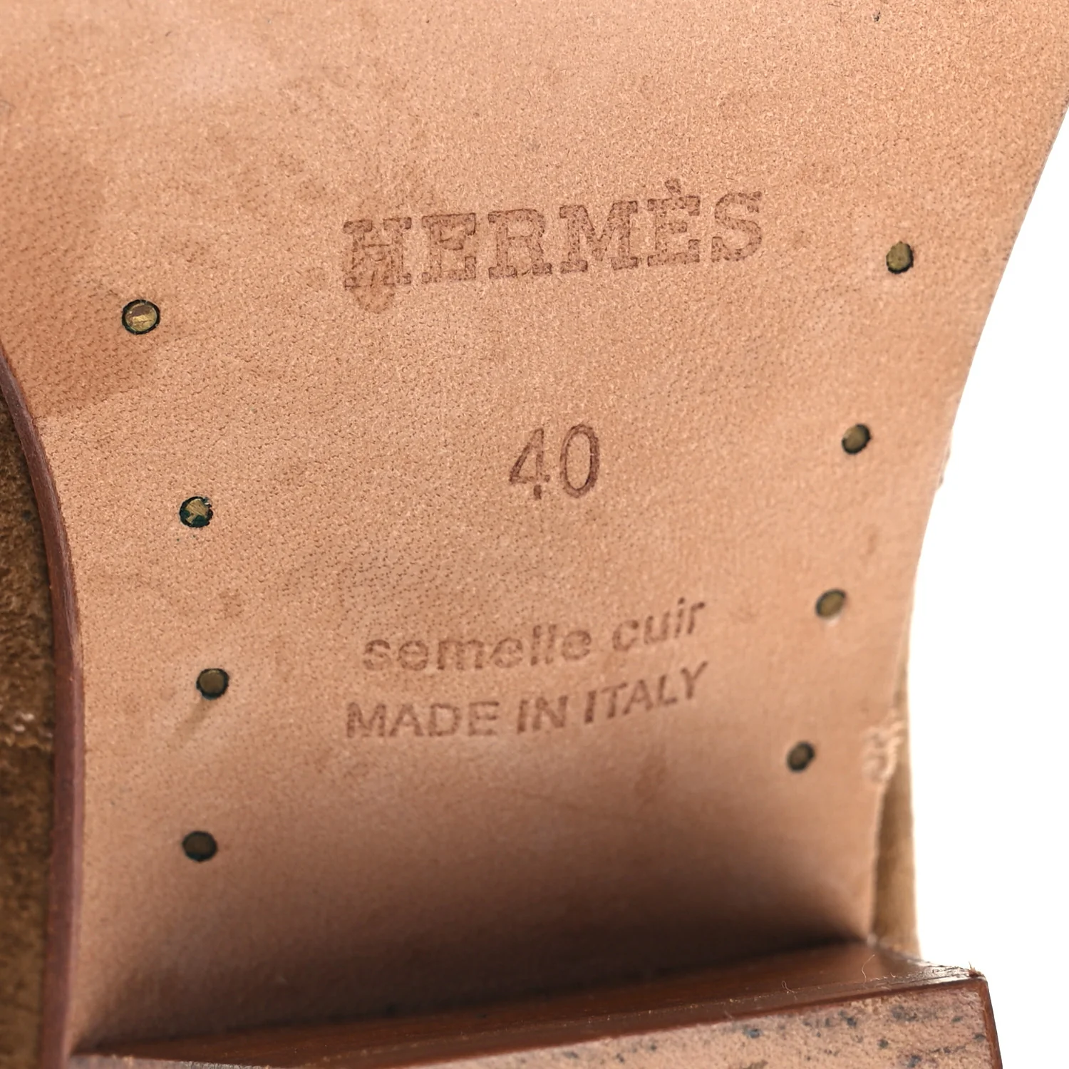 Suede Womens Vegas Ankle Boot 40 Brun Fume - Image 8