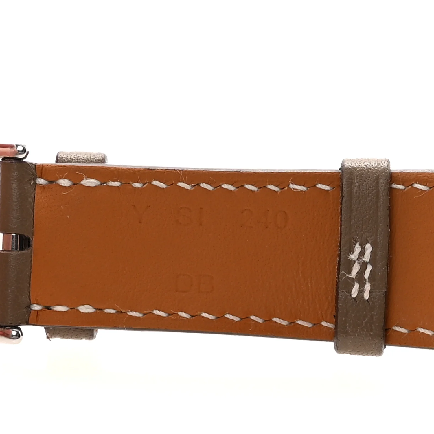 Swift 38mm Apple Watch Double Tour Band Etoupe - Image 4