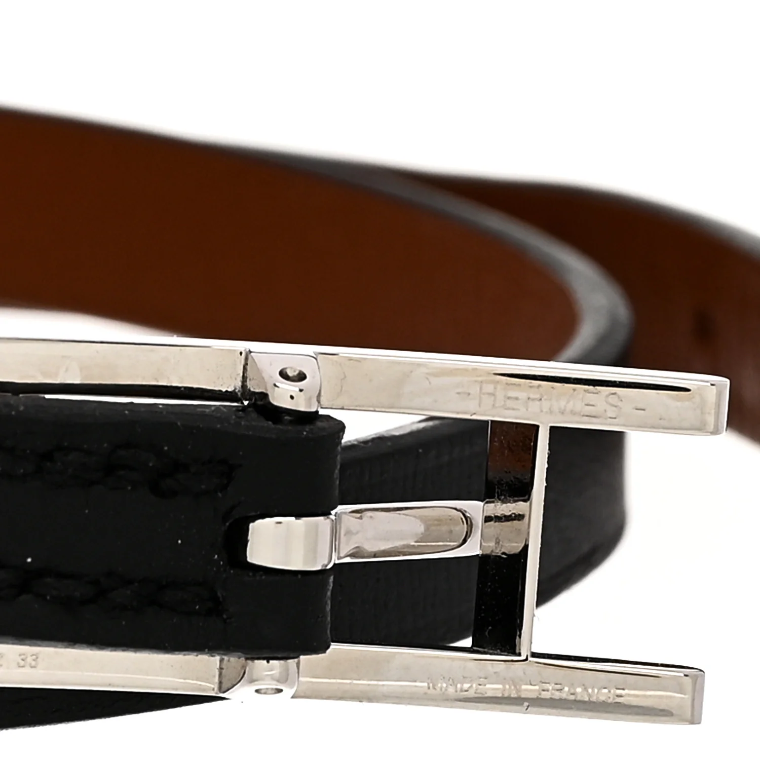 Swift Behapi Double Tour Reversible Bracelet T4 Black Gold - Image 3