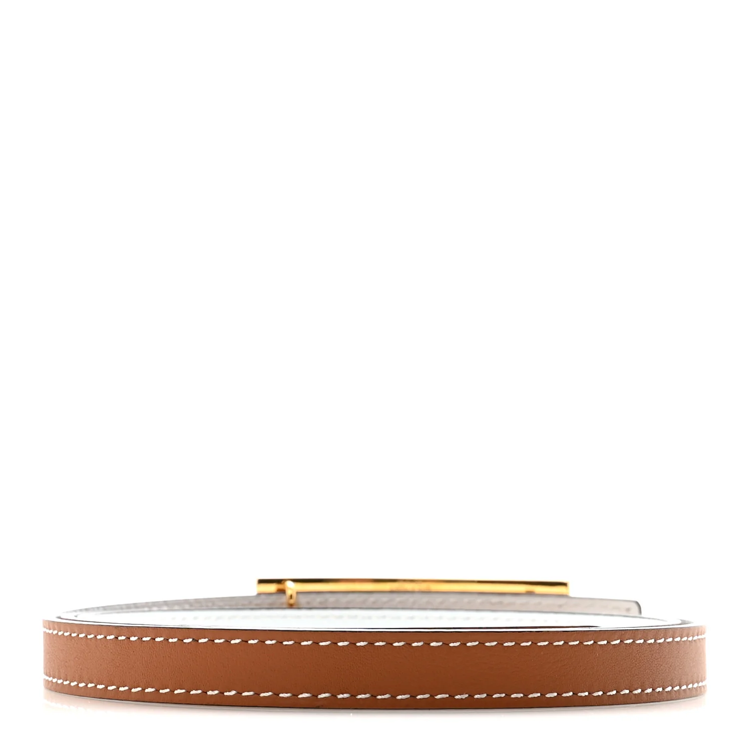 Swift Epsom 13mm Infini Belt 95 38 Gold White - Image 4