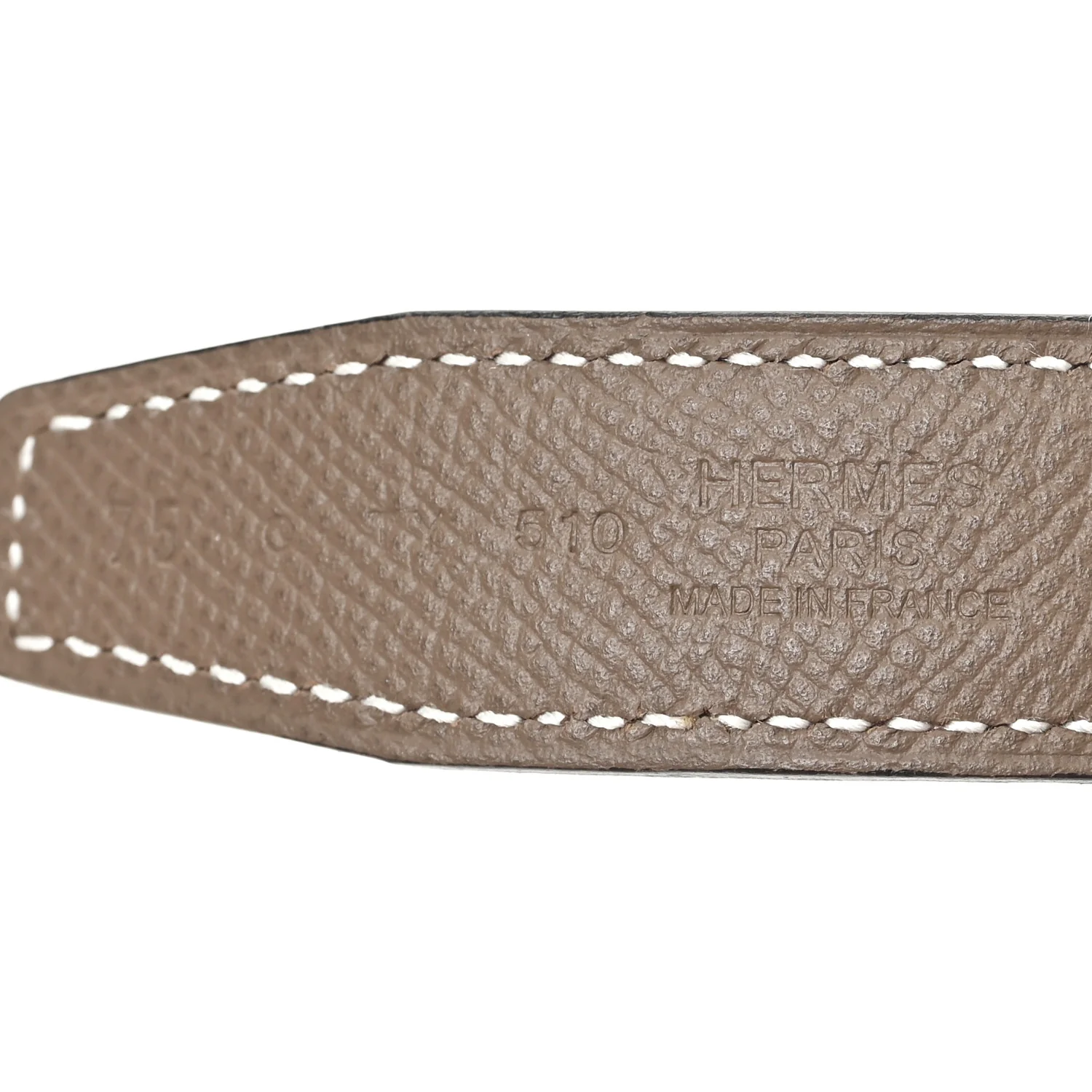 Swift Epsom 24mm Belt Strap 75 Rose Sakura Etoupe - Image 3